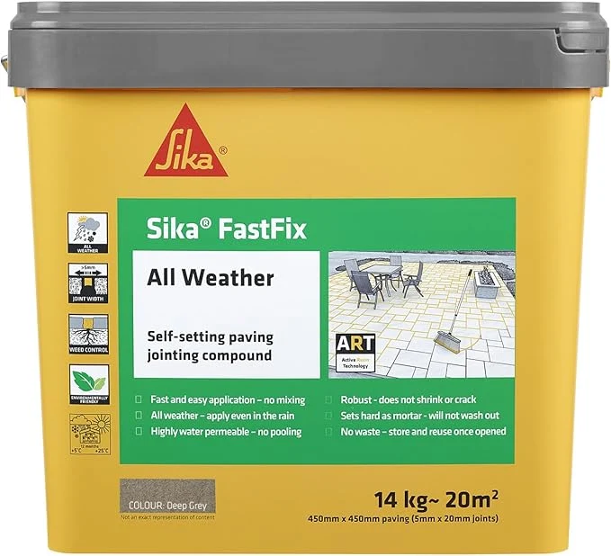 Sika FastFix® All Weather Ready-to-Use Paving Jointing Compound - 15kg - Image 3
