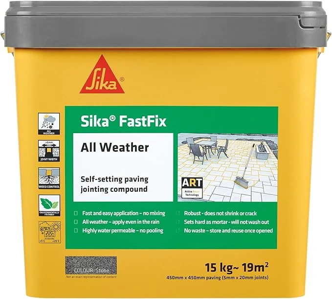 Sika FastFix® All Weather Ready-to-Use Paving Jointing Compound - 15kg - Image 4