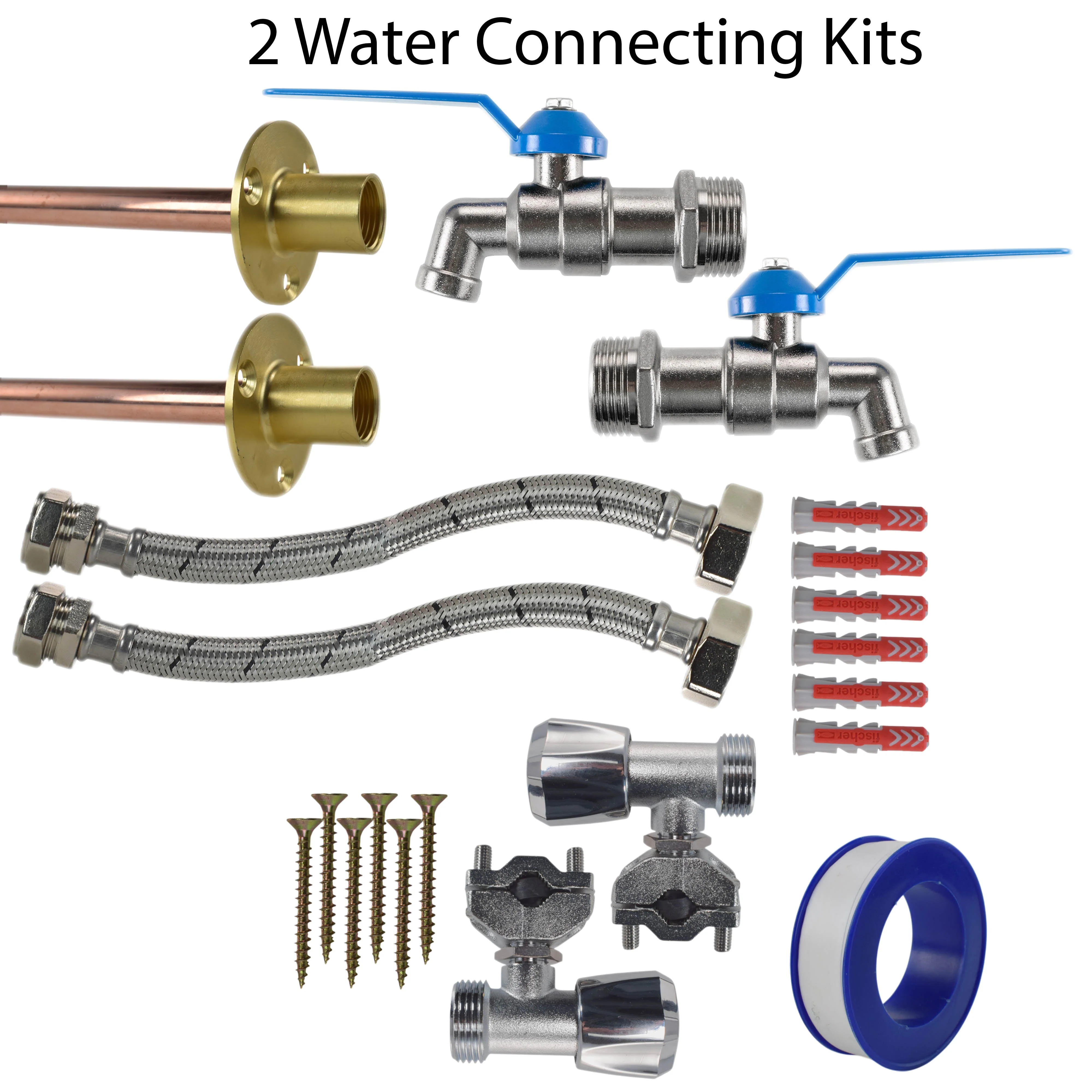 Simple Lever Tap FULL Connection Kit x2 - Image 2
