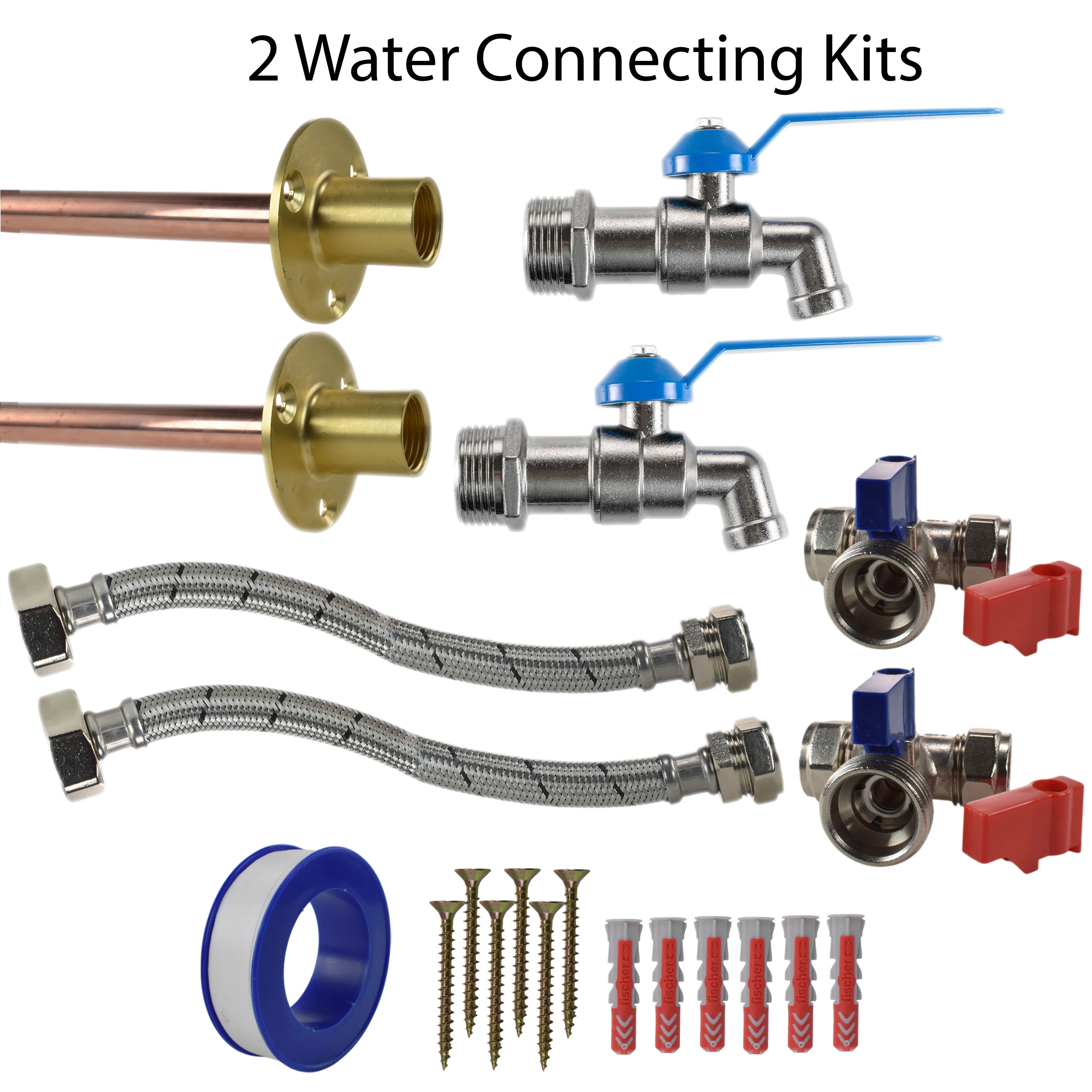 Simple Lever Tap STANDARD Connection Kit x2 - Image 3