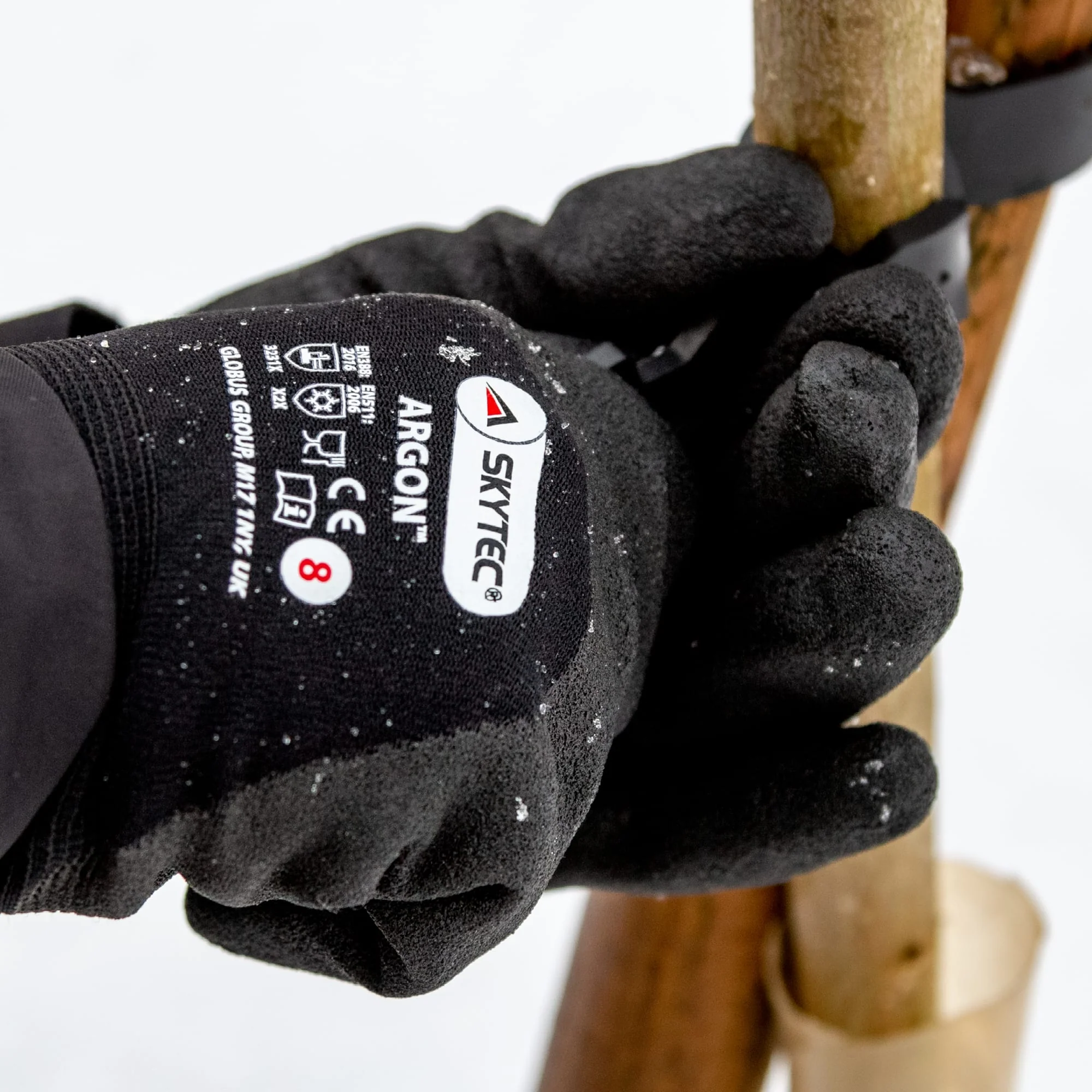 SKYTEC Argon Fleece Lined Thermal Insulated Water Repellent Work Gloves (PACK of 10 PAIRS) - Image 5