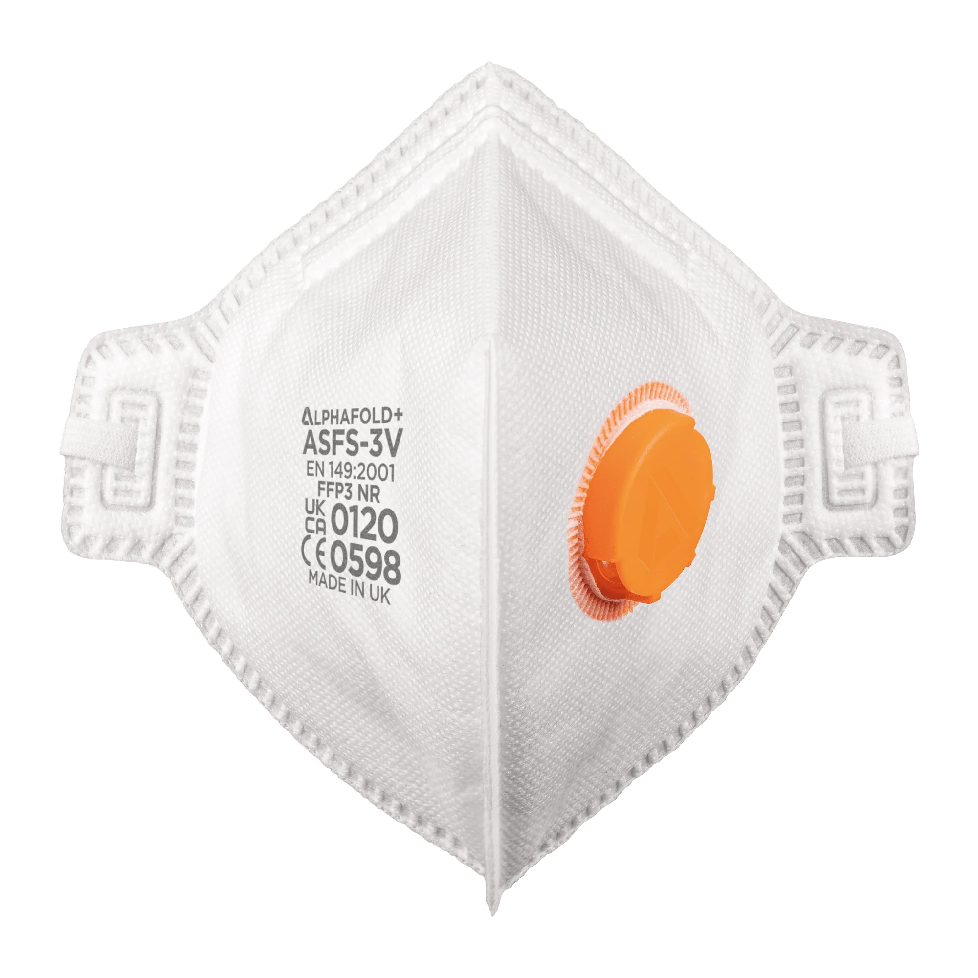 SKYTEC ASF-3V FFP3V Fold Flat Dust Mask with Valve (BOX of 15)