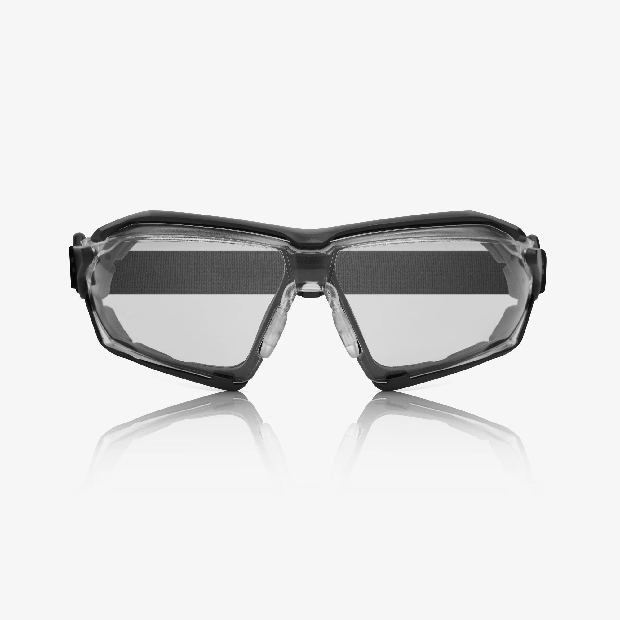 SKYTEC ELEMENTS EME21 Anti Scratch Anti Fog Sports Style Spoggles Safety Glasses & Protective Goggles Combination with Clear Lens - Image 12