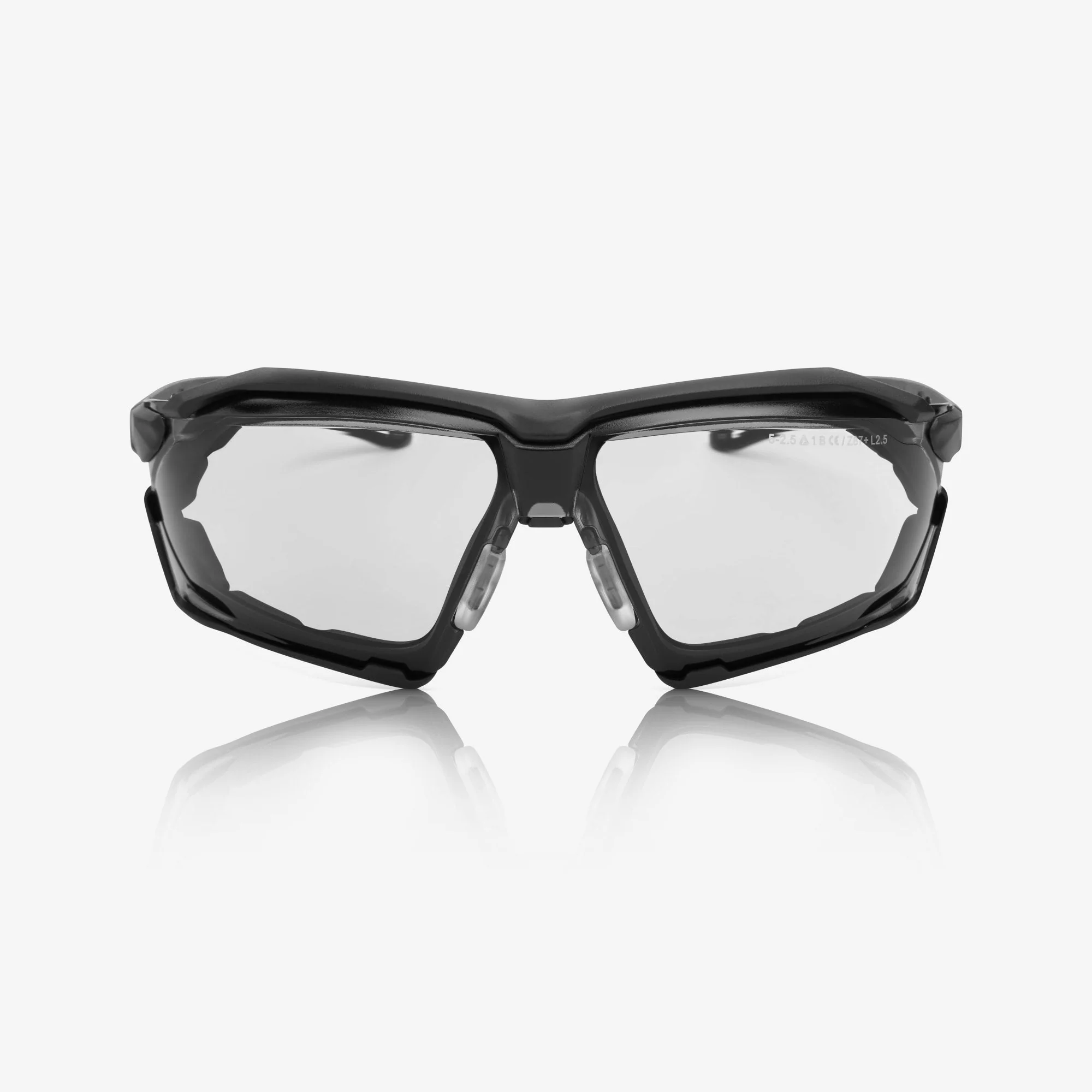 SKYTEC ELEMENTS EME21 Anti Scratch Anti Fog Sports Style Spoggles Safety Glasses & Protective Goggles Combination with Clear Lens - Image 9