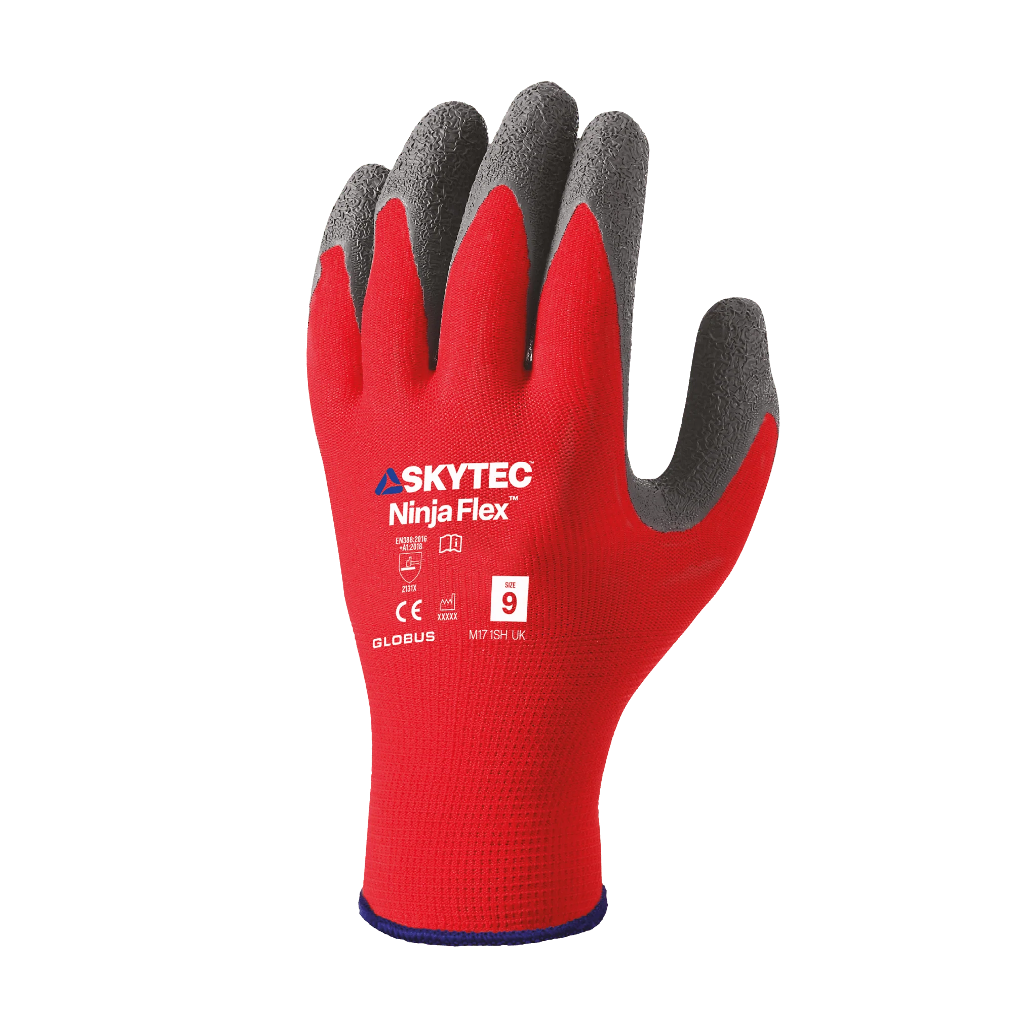 SKYTEC Ninja Flex Tricolore Lightweight Low Cut Resistant Grip Safety Gloves (PACK of 120 PAIRS) - Image 2