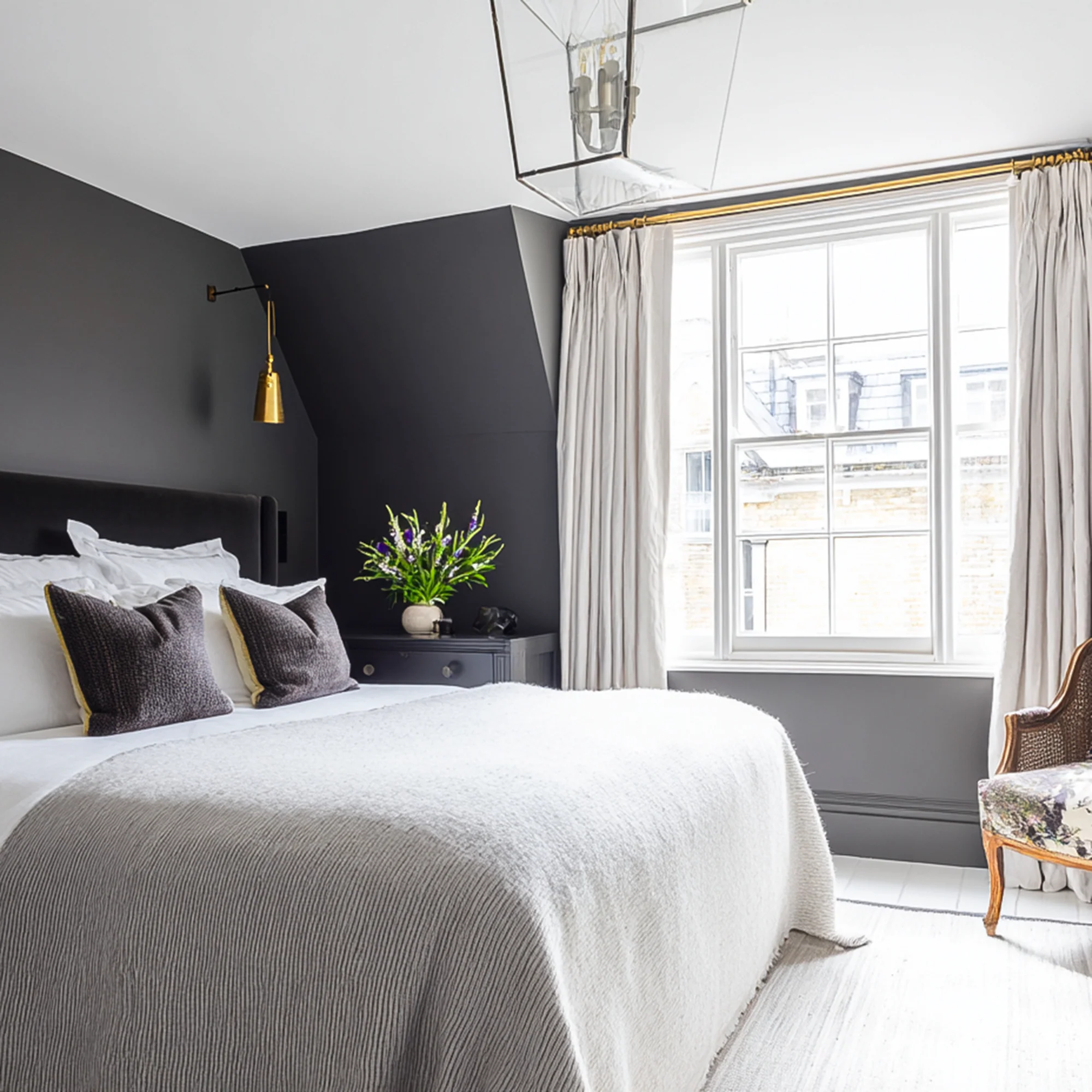 Little Knights - Soot Mid/Dark Grey - Matte/Eggshell/Silk/Satin/Gloss Interior Paint - Image 3
