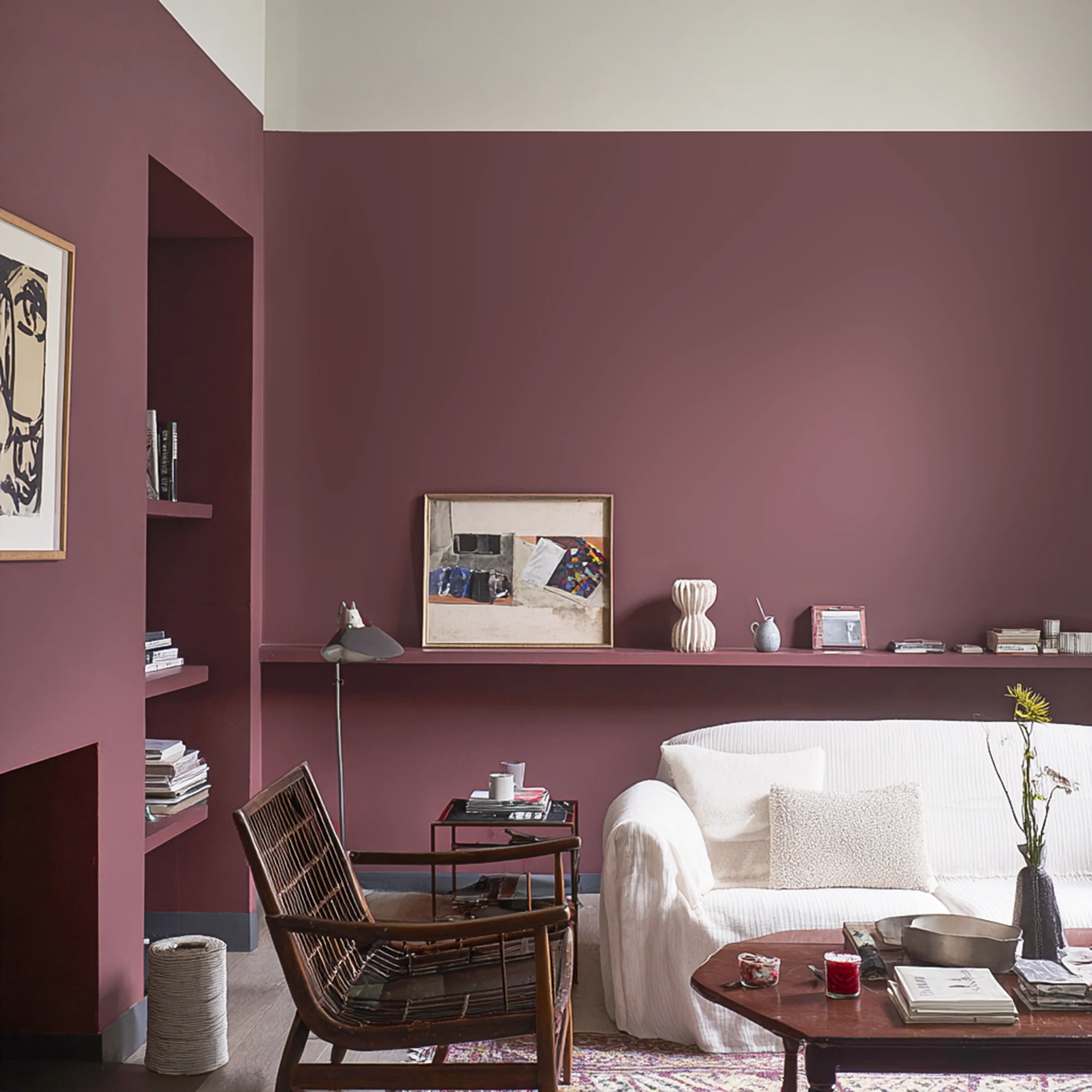 Little Knights - Spiced Wine Deep Burgundy - Matte/Eggshell/Silk/Satin/Gloss Interior Paint - Image 2