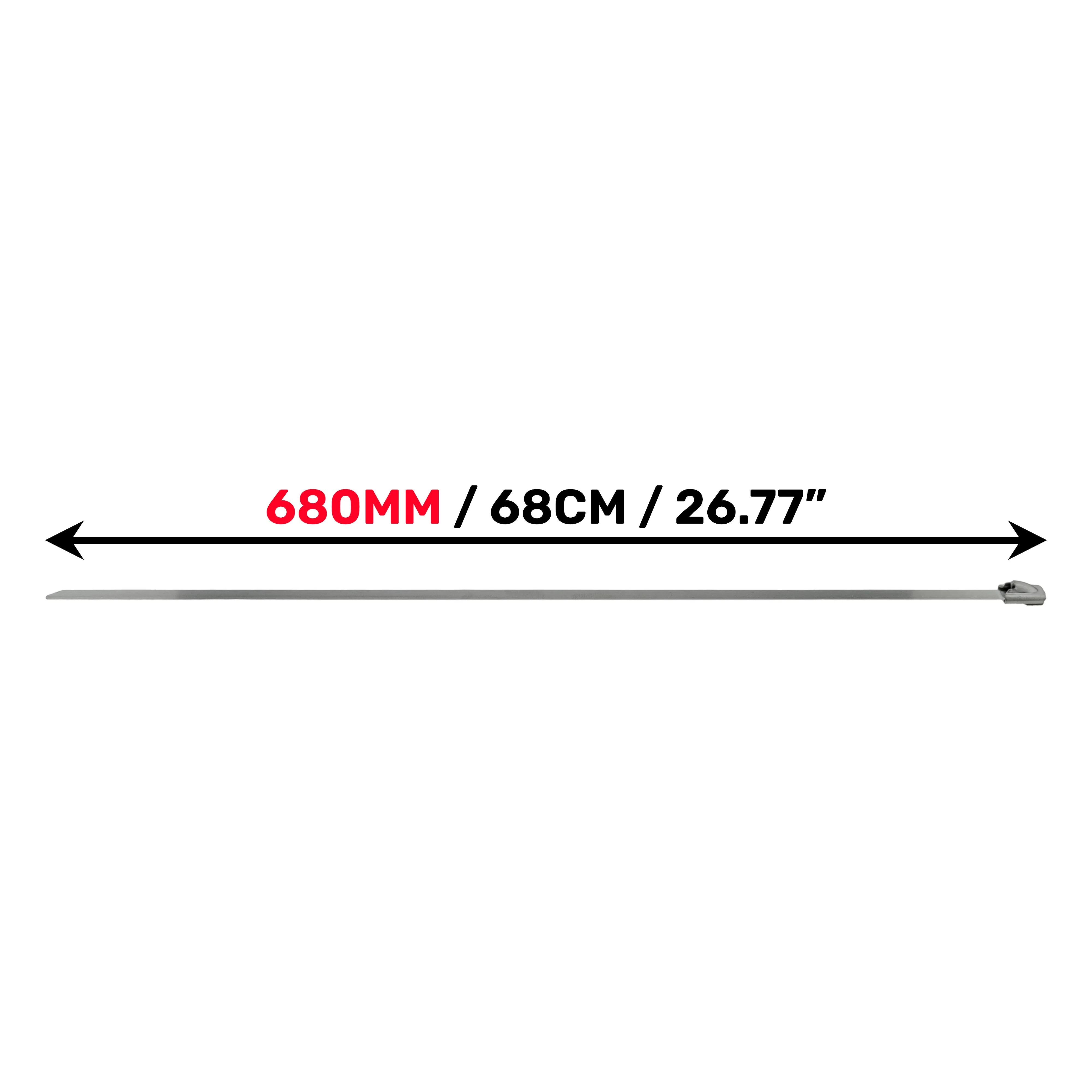 Stainless Steel Cable Ties 4.6mm x 680mm - Image 3