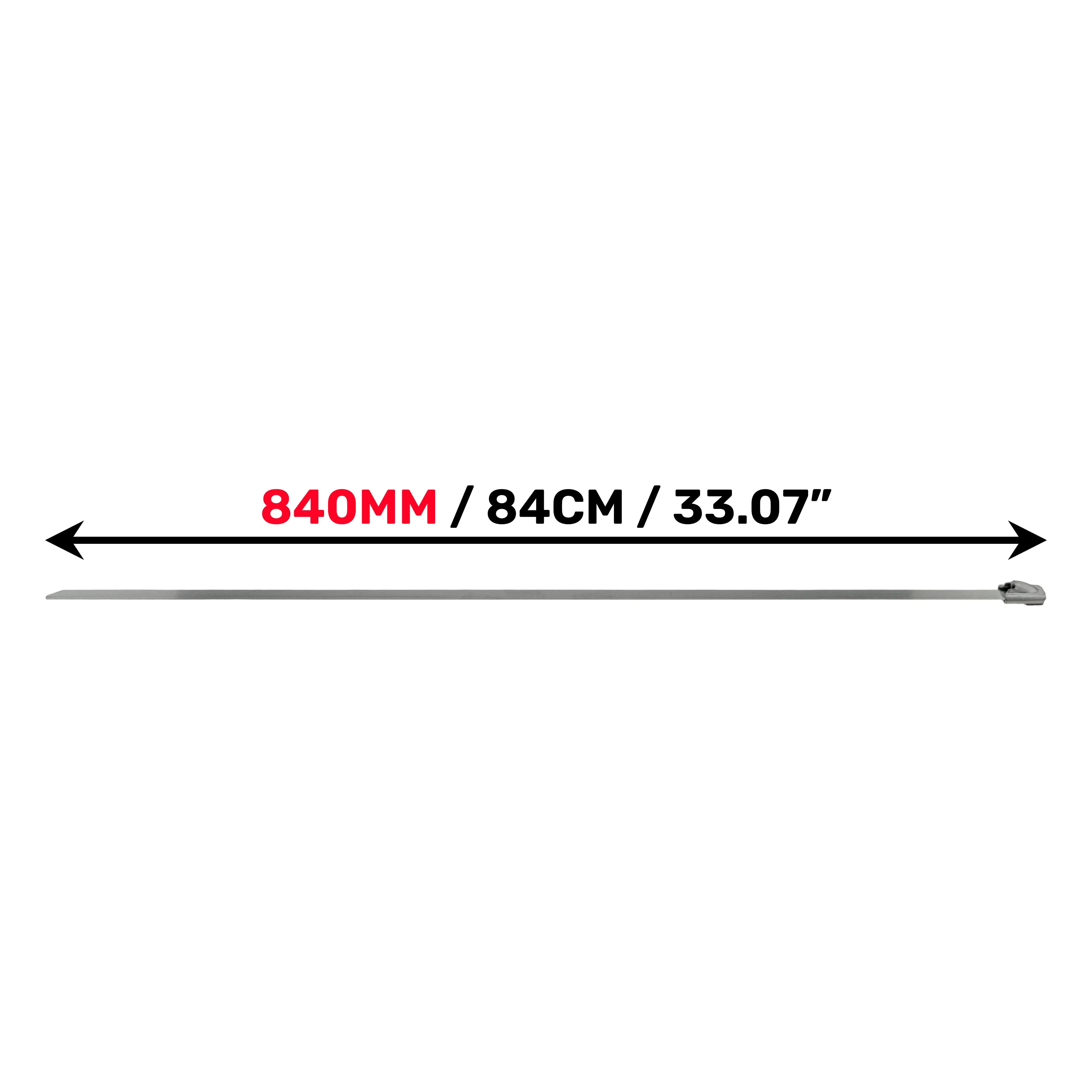 Stainless Steel Cable Ties 4.6mm x 840mm - Image 3