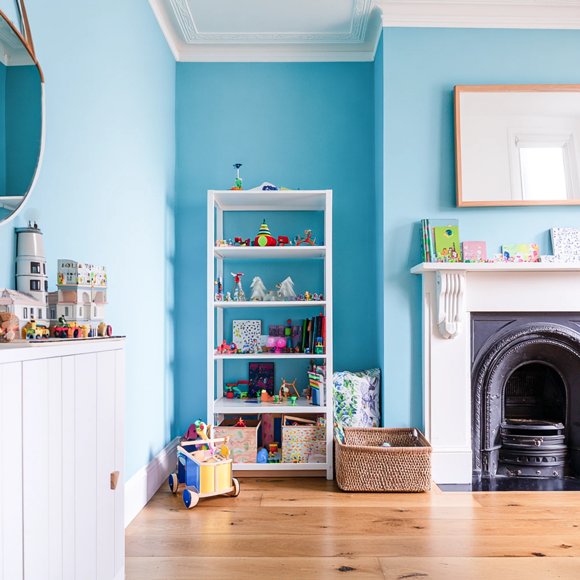 Little Knights - Stour Bright Blue - Matte/Eggshell/Silk/Satin/Gloss Interior Paint - Image 2