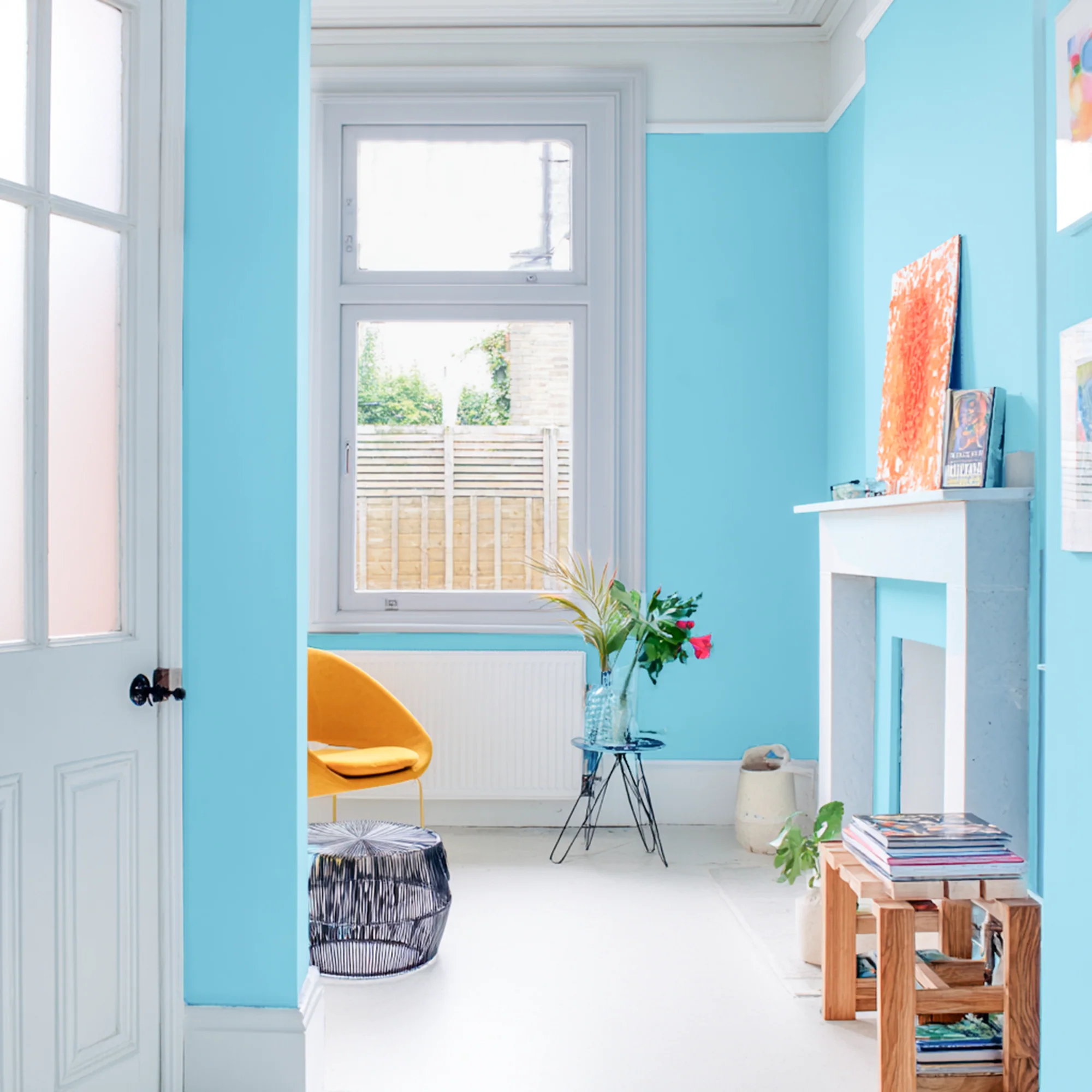 Little Knights - Stour Bright Blue - Matte/Eggshell/Silk/Satin/Gloss Interior Paint - Image 3