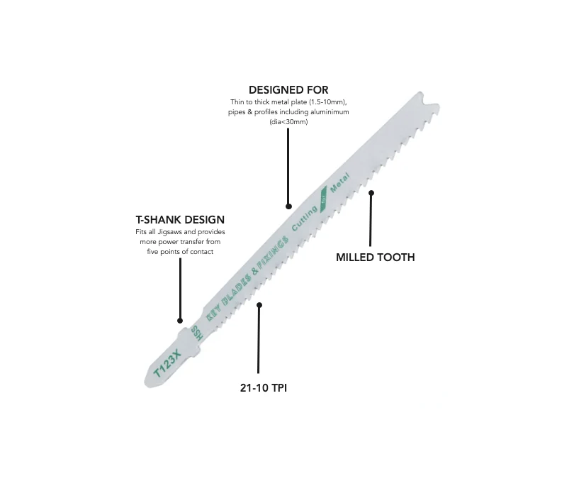 T123X Metal cutting Jigsaw Blades 1199 - Image 3
