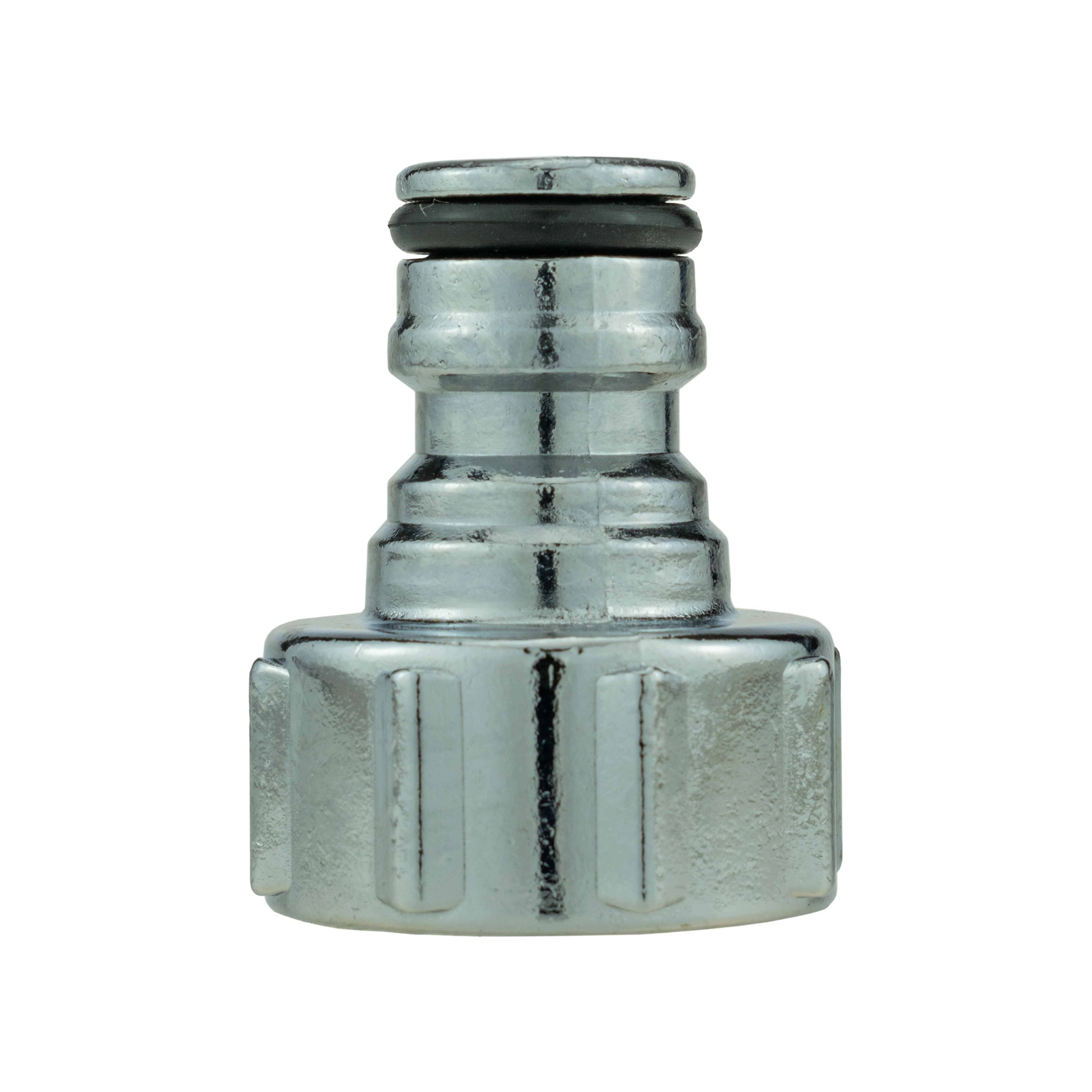 Tap Connector Snap On Male - 3/4" BSPF Metal Chrome - Image 2
