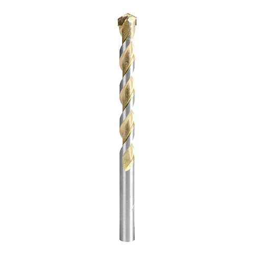 TCT Multi-Purpose Drill Bit - Steel, Wood, Masonry, PVCu, Ceramics and Concrete - 4mm