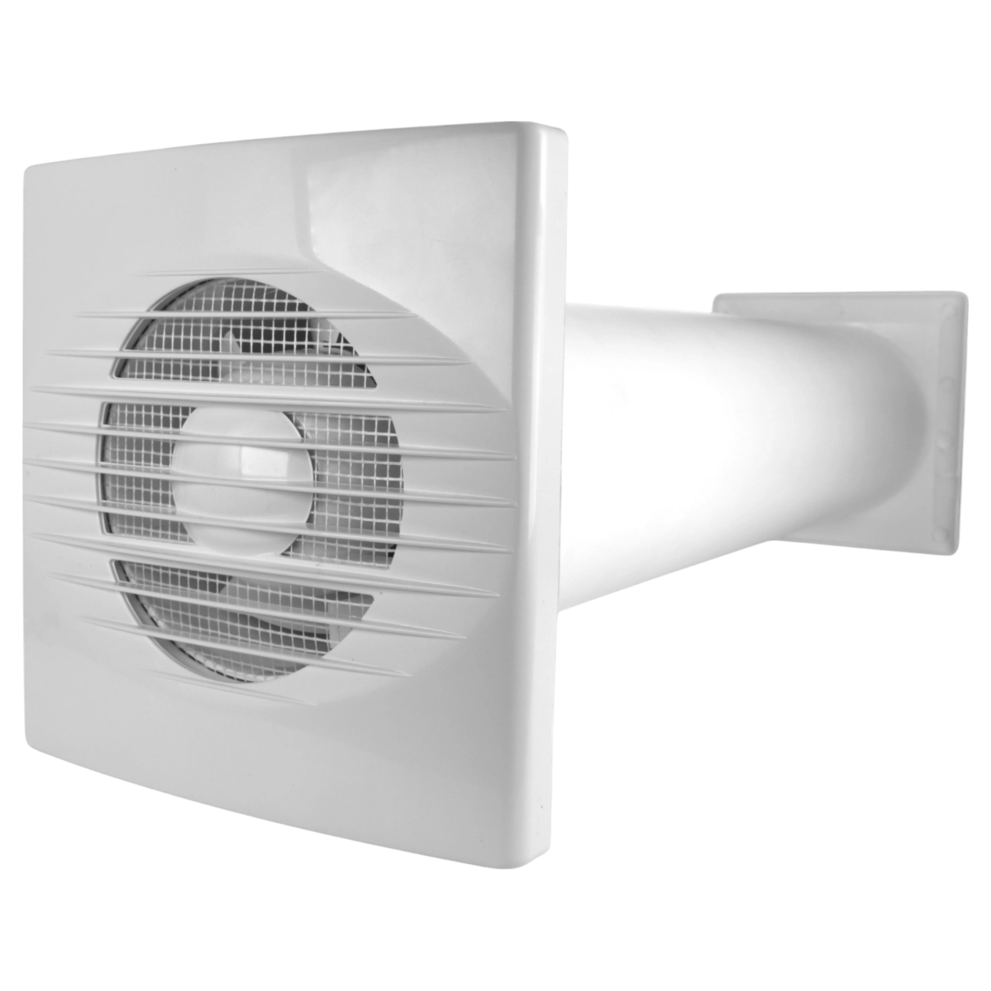 Through Wall Ventilation Kit RICO Standard Fan with Graphite External Vent - Image 7