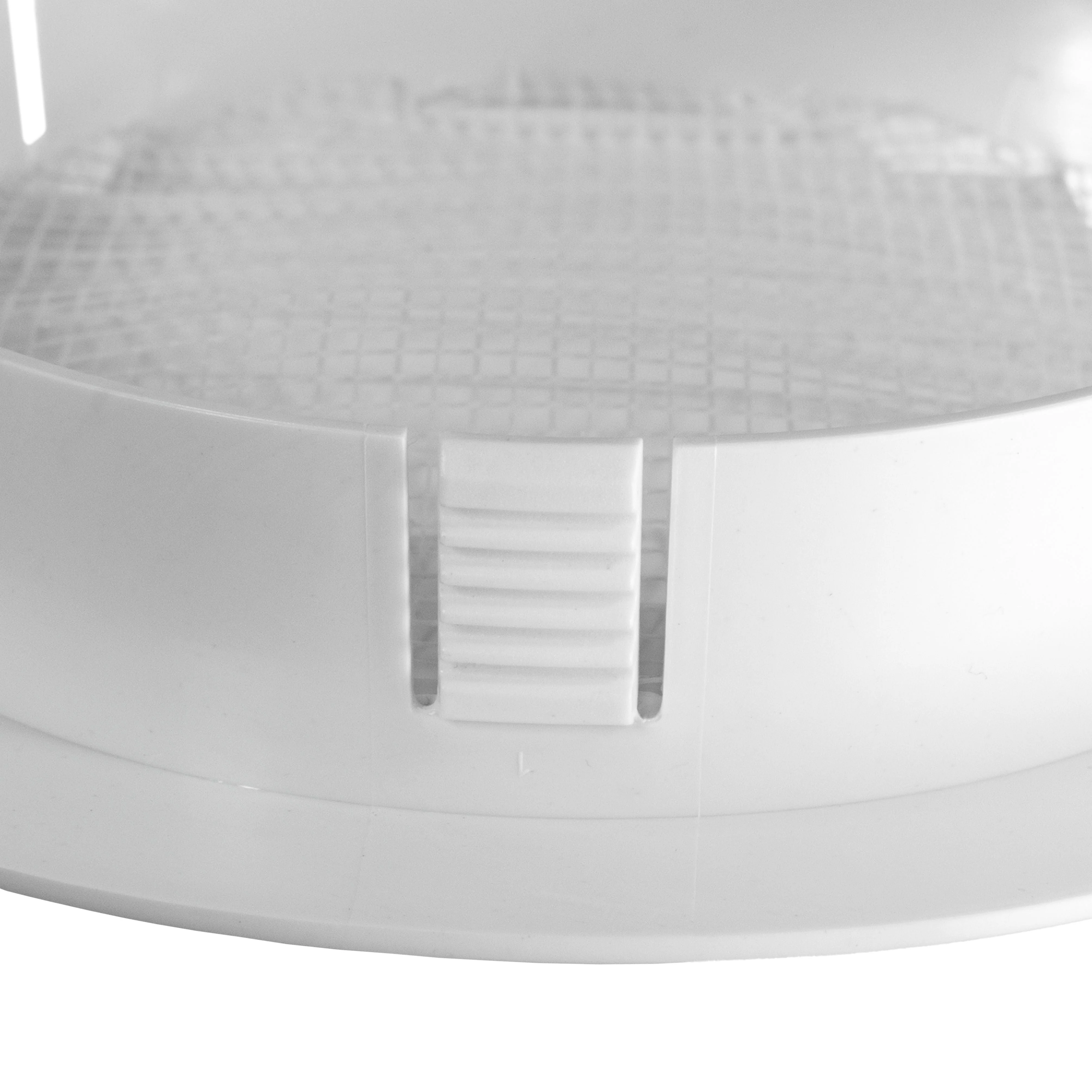 Through Wall Ventilation Kit Round Louvre Vent VC-KRO0184 with Brown External Vent - Image 9