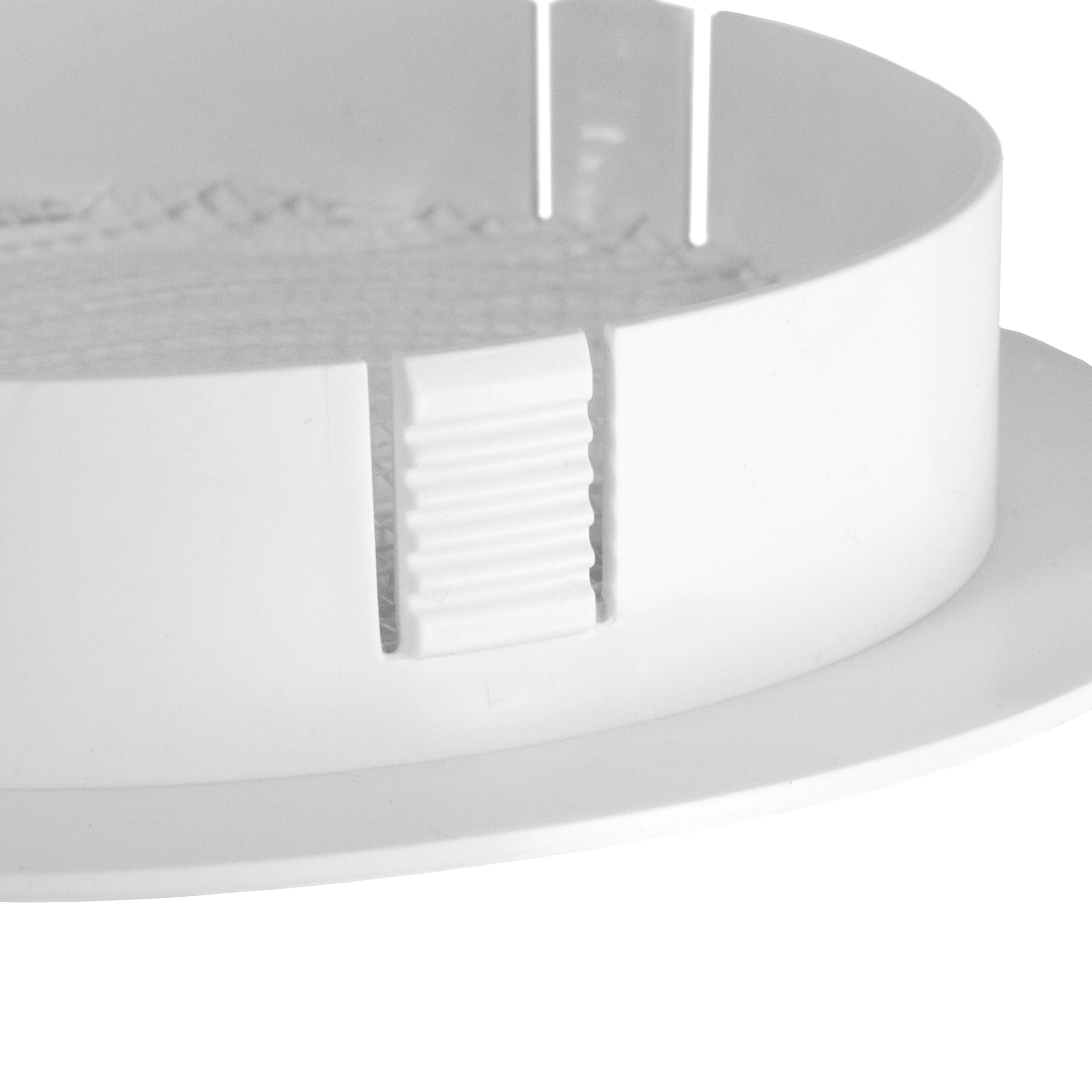 Through Wall Ventilation Kit Round Louvre Vent VC-KRO0184 with White External Vent - Image 15