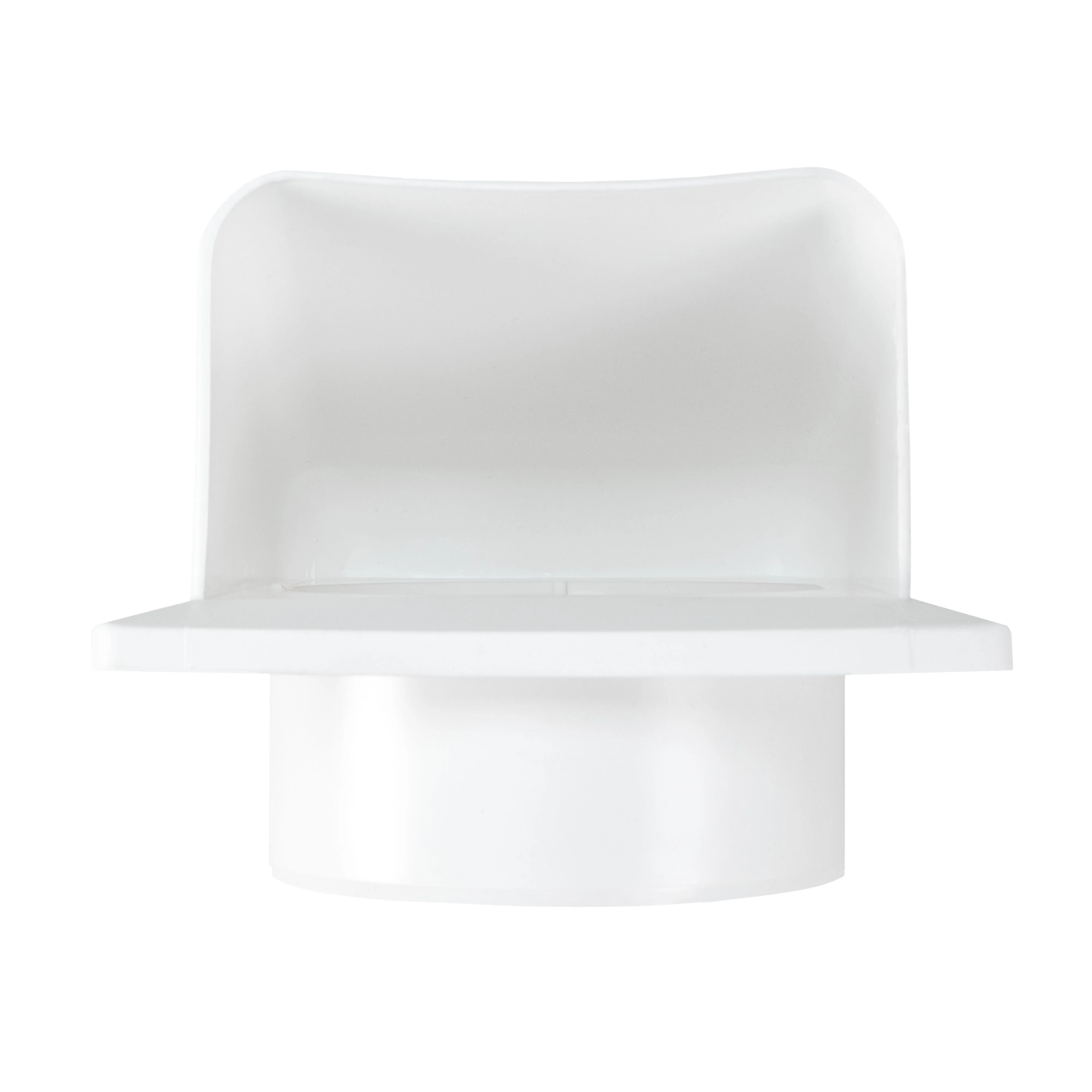 Through Wall Ventilation Kit Round Louvre Vent VC-KRO0184 with White External Vent - Image 7