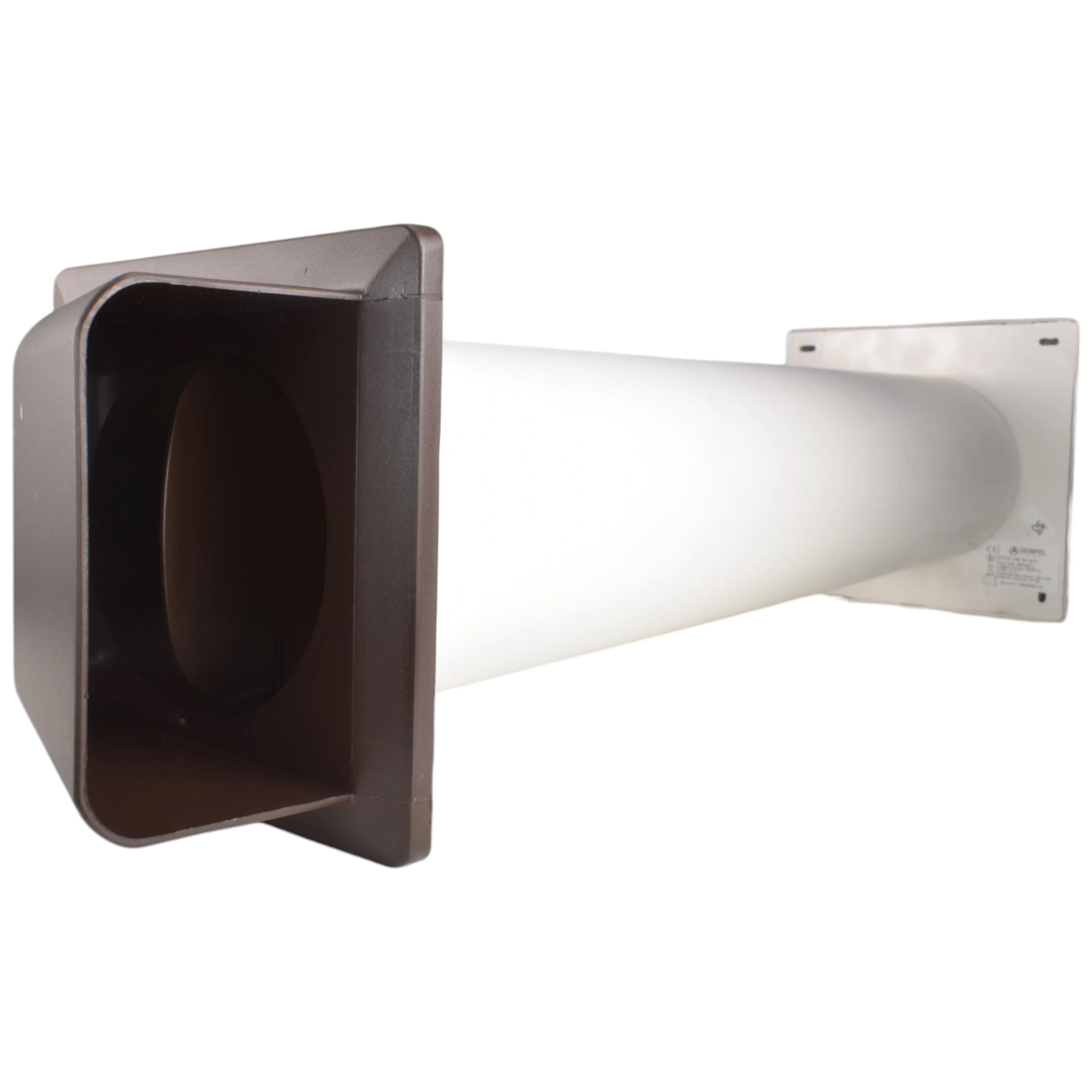 Through Wall Ventilation Kit - STYL Fan with Timer and Brown External Vent - Image 9