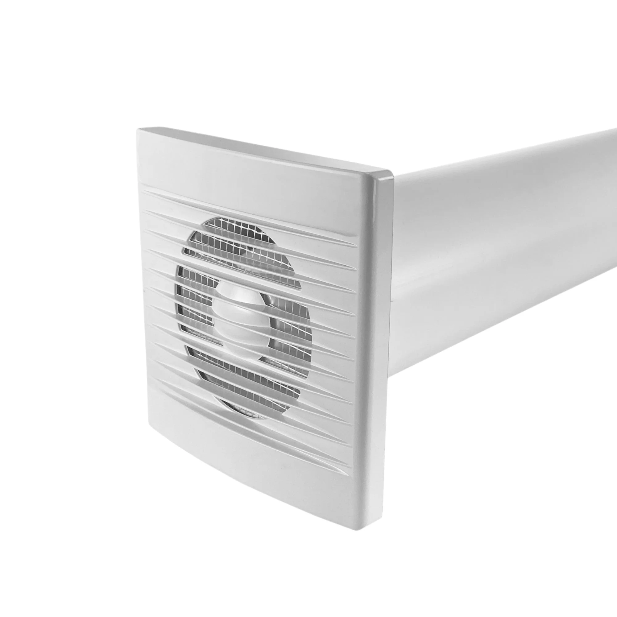 Through Wall Ventilation Kit - STYL Fan with Timer and Graphite External Vent - Image 3