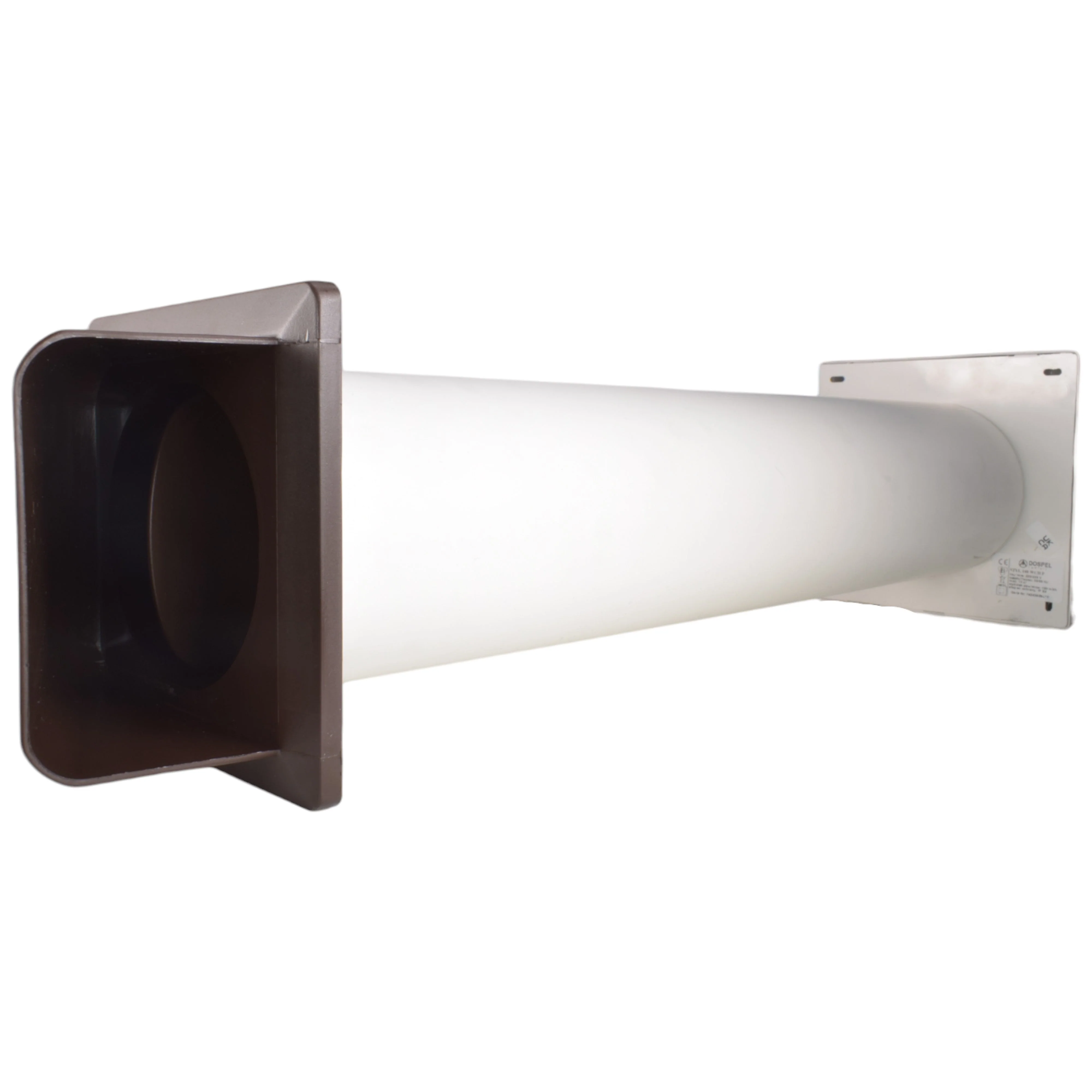 Through Wall Ventilation Kit – STYL Fan with Timer/Humidistat and Brown External Vent - Image 6
