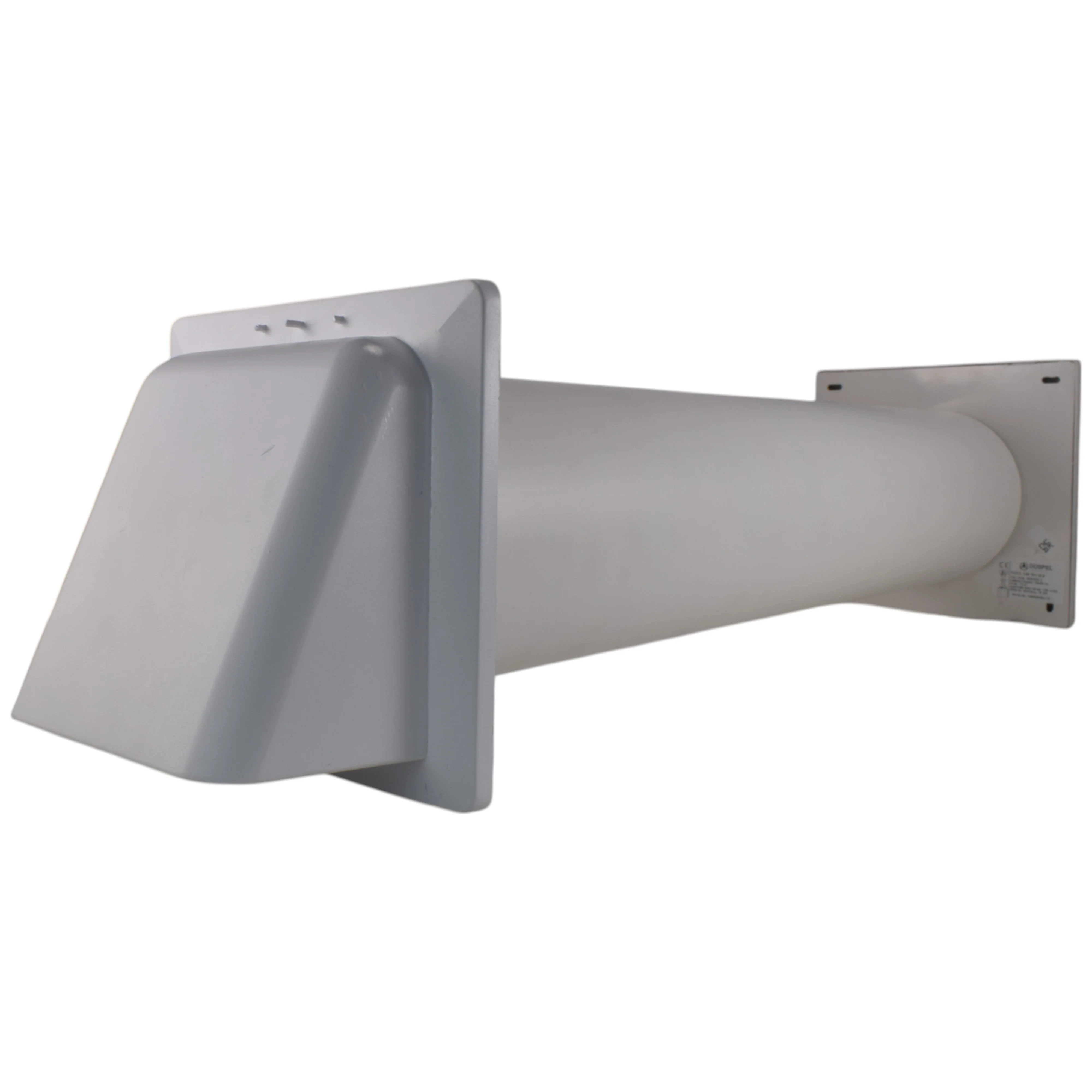 Through Wall Ventilation Kit - STYL Fan with Timer/Humidistat and White External Vent - Image 14