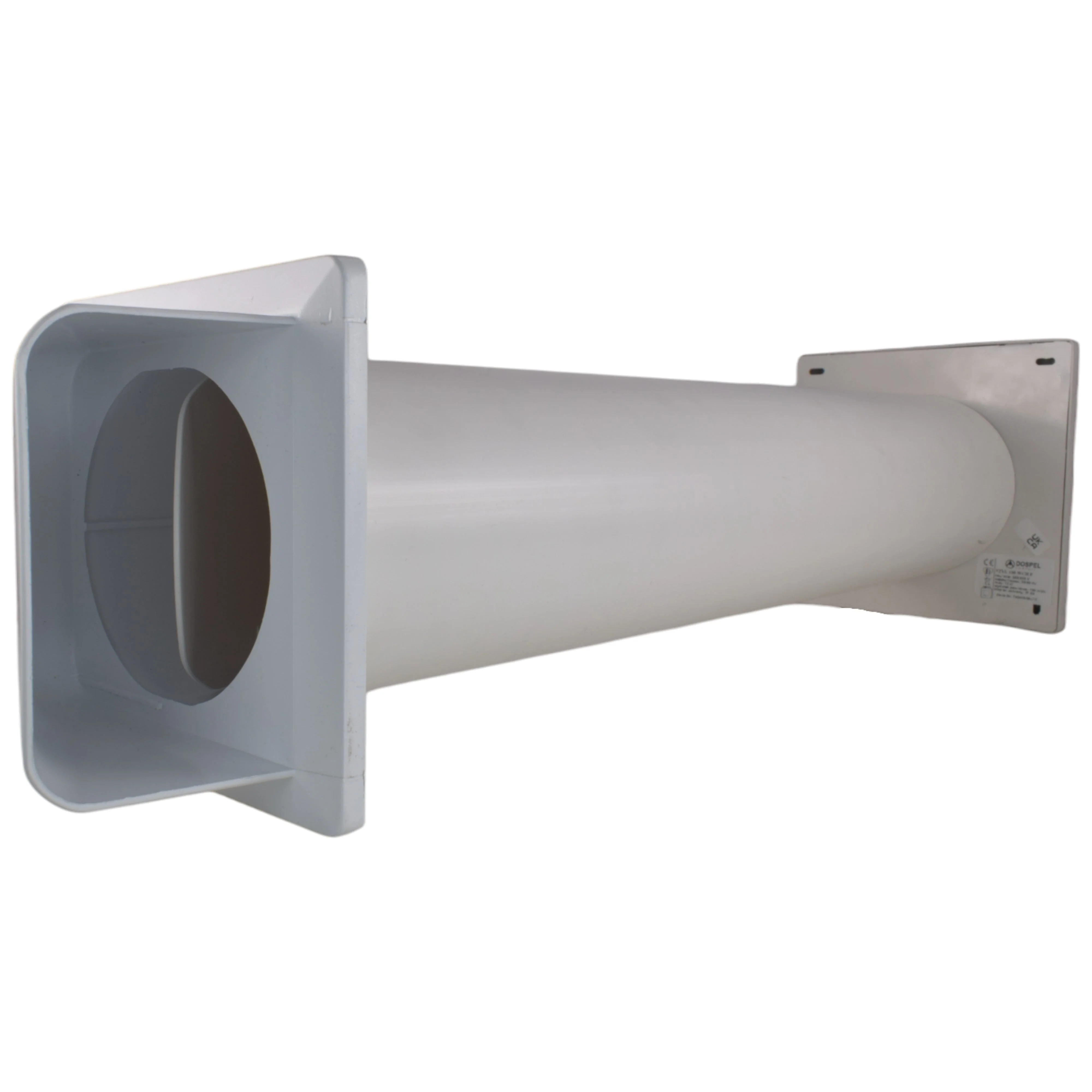 Through Wall Ventilation Kit - STYL Fan with Timer/Humidistat and White External Vent - Image 18