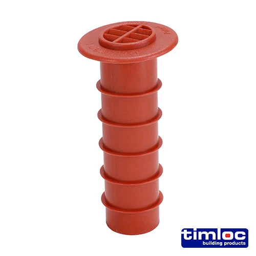 Timloc Cavity Wall Drill Vent – 80mm - Natural, Buff or Terracotta - Box of 50 - Image 3