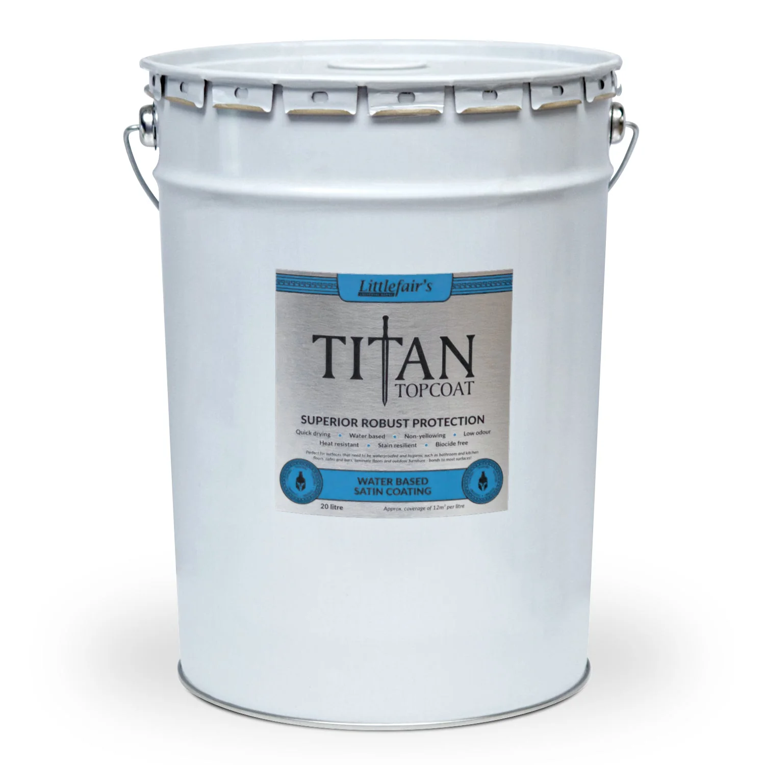Titan Topcoat Varnish Clear Wood Finish - Biocide Free, UV Protection - Low Odour Matt/Satin/Gloss - Image 9