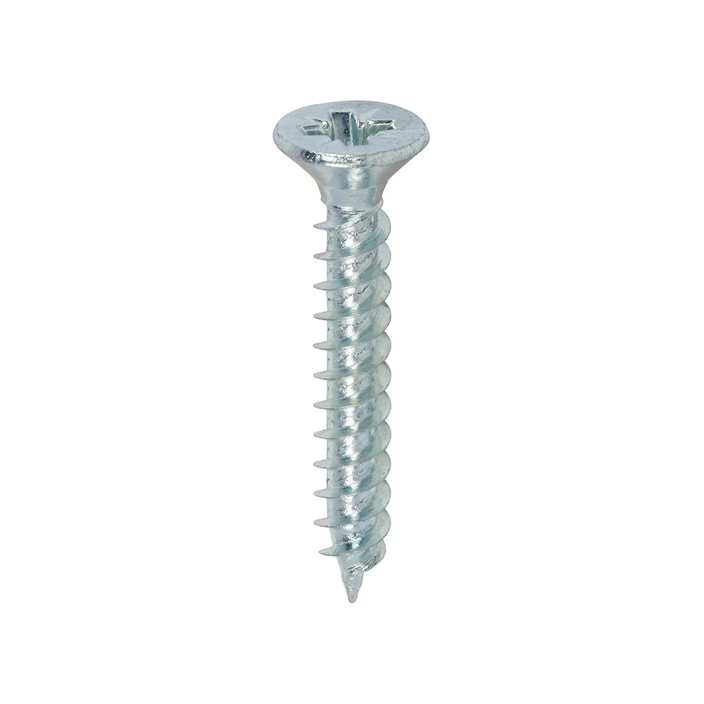 TIMCO Twin-Threaded Woodscrews – PZ – Double Countersunk – Zinc - Image 13