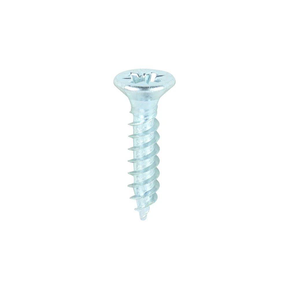 TIMCO Twin-Threaded Woodscrews – PZ – Double Countersunk – Zinc - Image 18