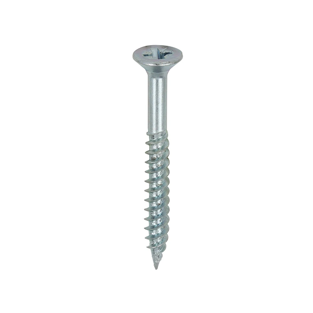 TIMCO Twin-Threaded Woodscrews – PZ – Double Countersunk – Zinc - Image 21