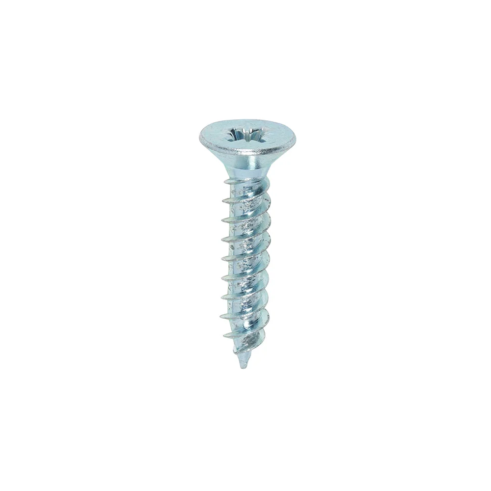 TIMCO Twin-Threaded Woodscrews – PZ – Double Countersunk – Zinc - Image 29