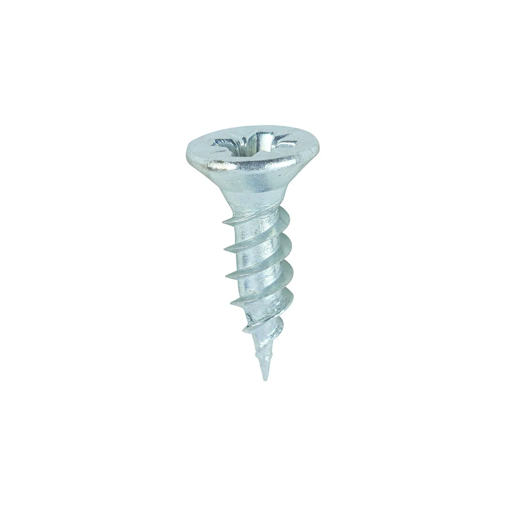 TIMCO Twin-Threaded Woodscrews – PZ – Double Countersunk – Zinc - Image 3
