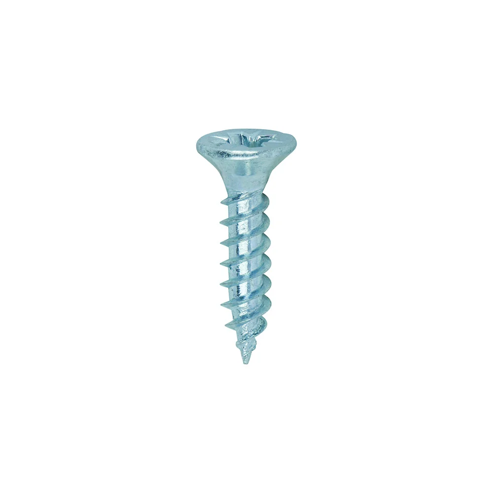 TIMCO Twin-Threaded Woodscrews – PZ – Double Countersunk – Zinc - Image 4