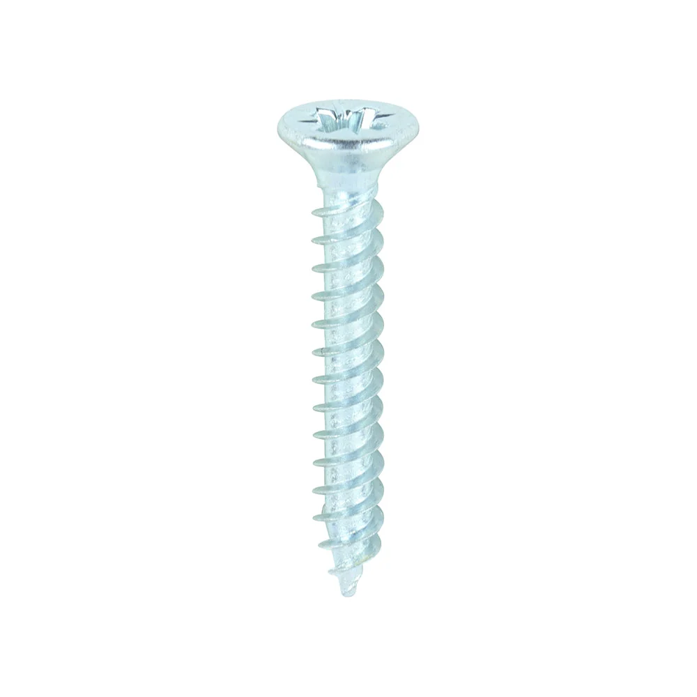 TIMCO Twin-Threaded Woodscrews – PZ – Double Countersunk – Zinc - Image 6