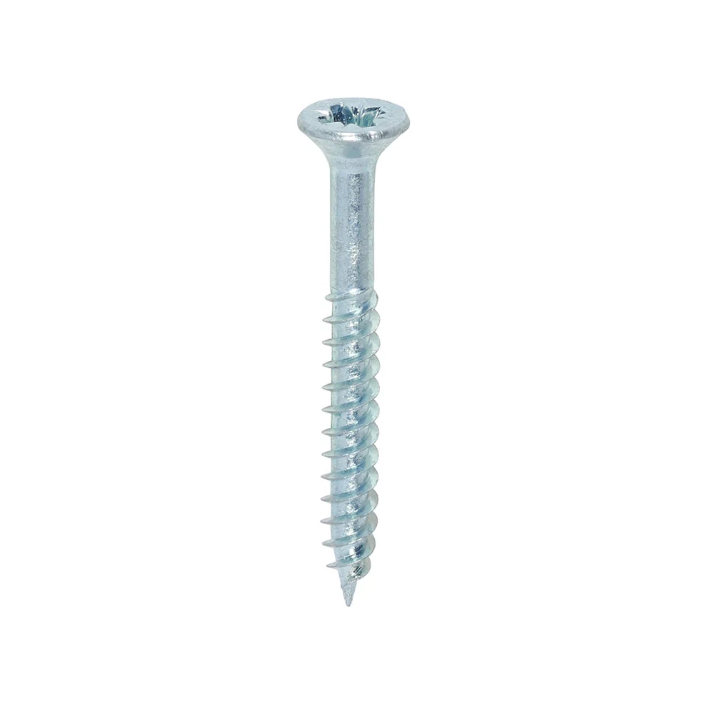 TIMCO Twin-Threaded Woodscrews – PZ – Double Countersunk – Zinc - Image 7