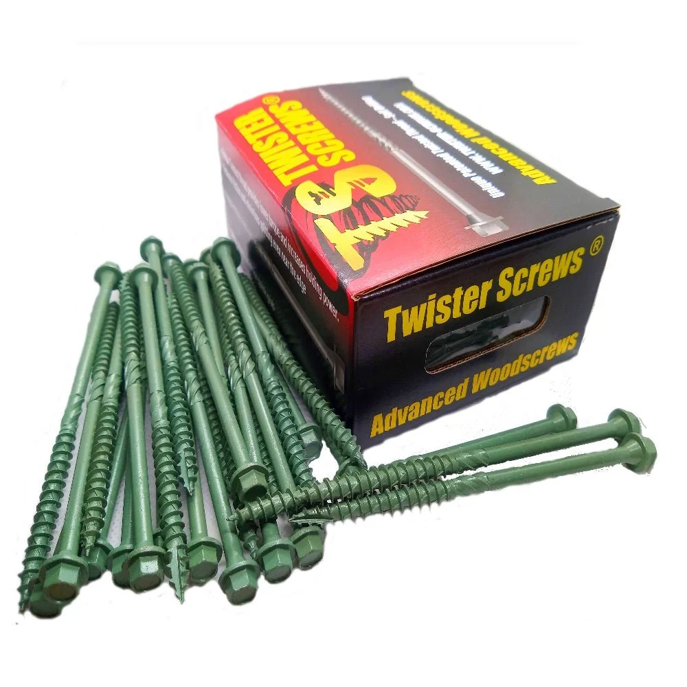 Twisterscrews HexDrive – Pro-Grade Hex Head Wood Screws - Ourdoor/External Corosion Resistant - Image 6
