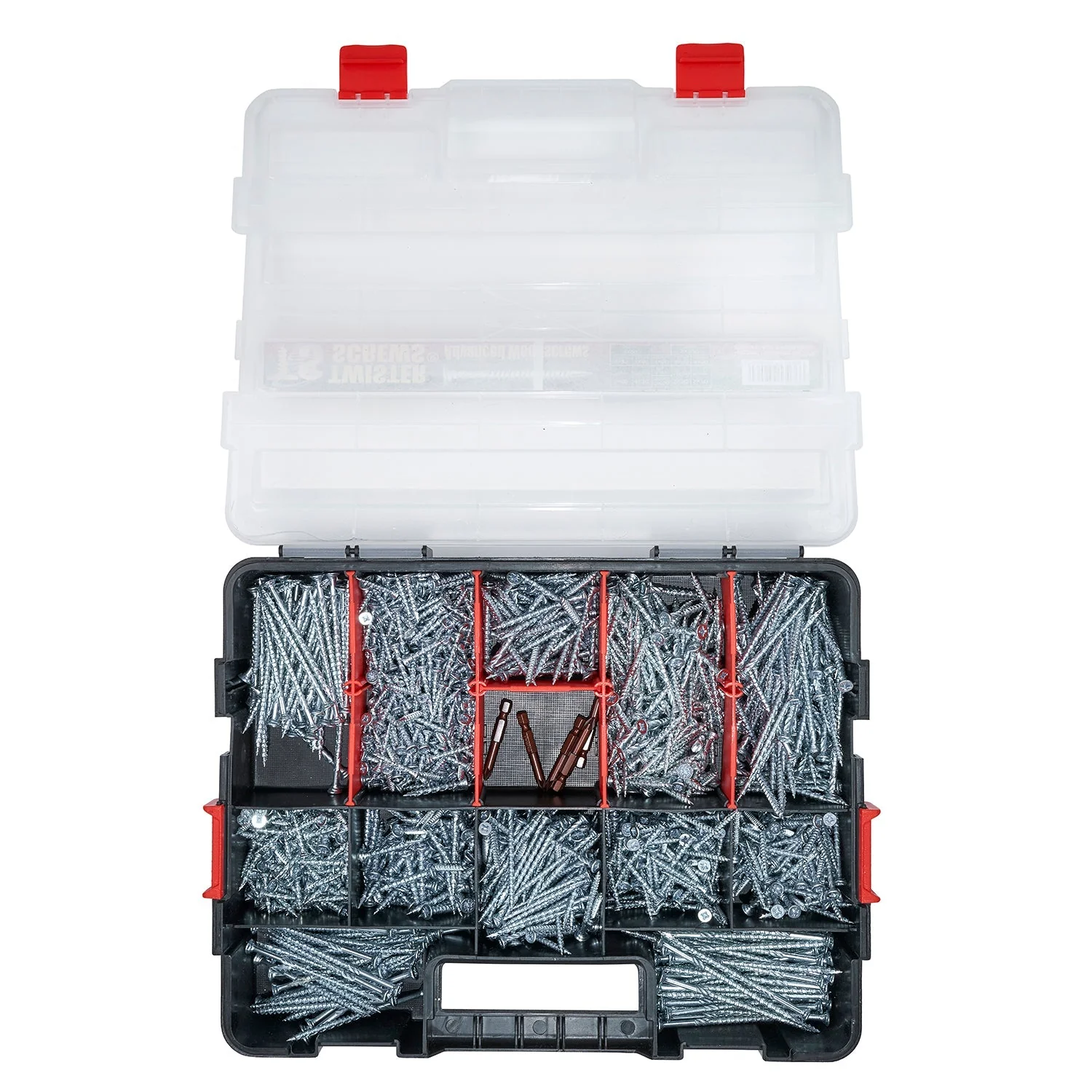 TwisterScrews Multibox – 1,280-Piece Plastic Screwbox (Magic Spiral & Twisted Thread) - Image 6