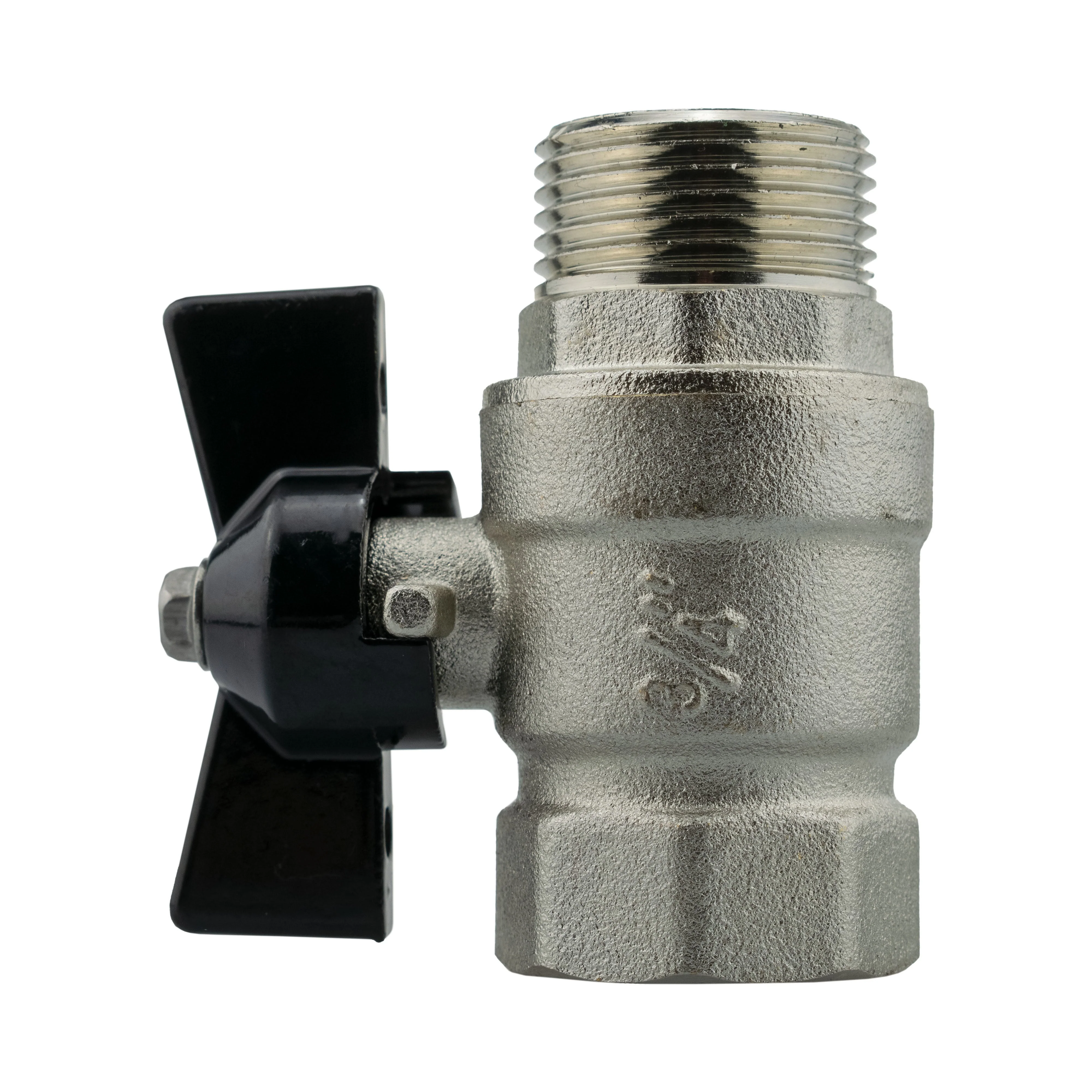 Wall Flange Kit 25mm MDPE + Bib Valve + Click Lock Male Lime - Image 4