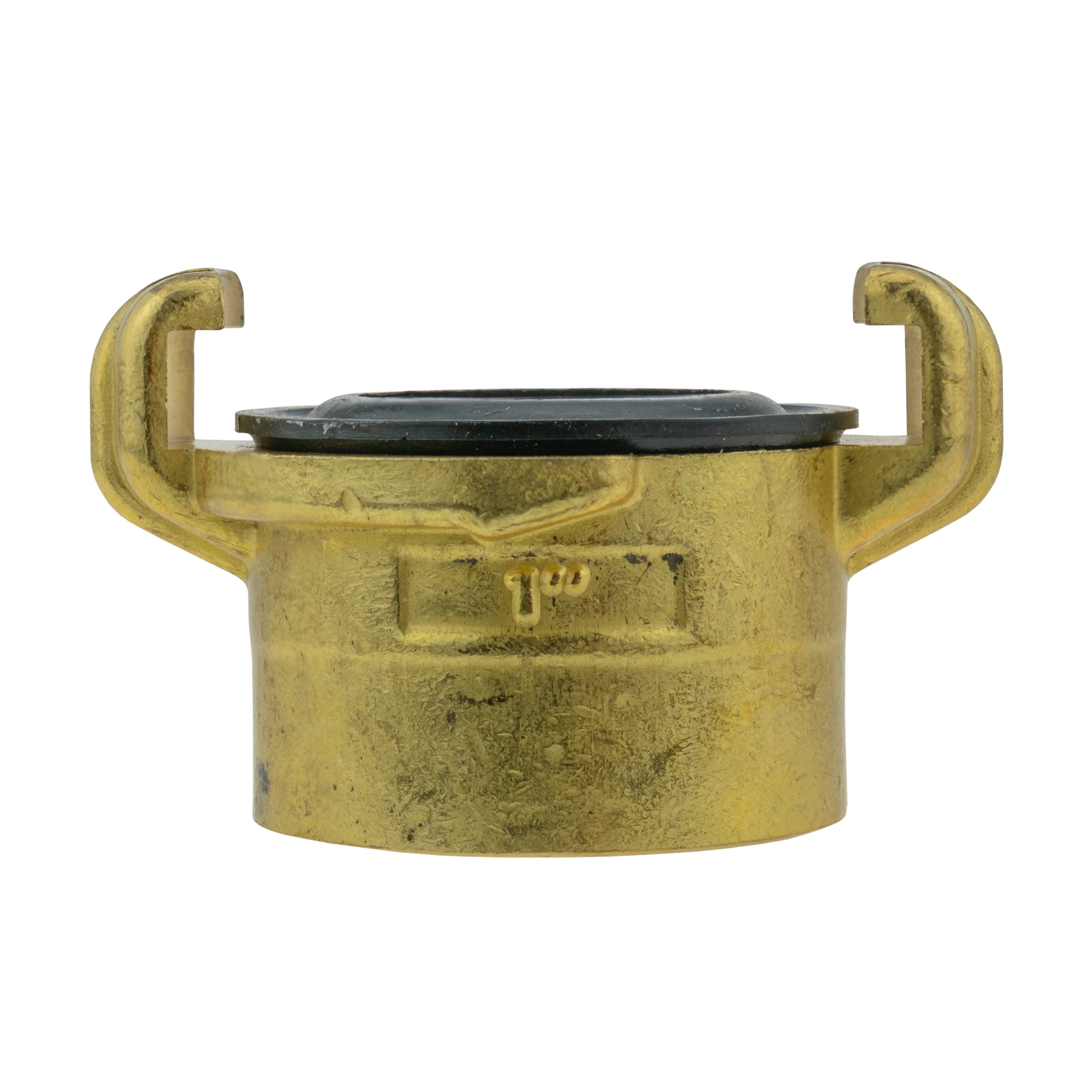 Wall Flange Kit 32mm MDPE + Brass Bib Tap with Geka Claw Outlet - Image 4