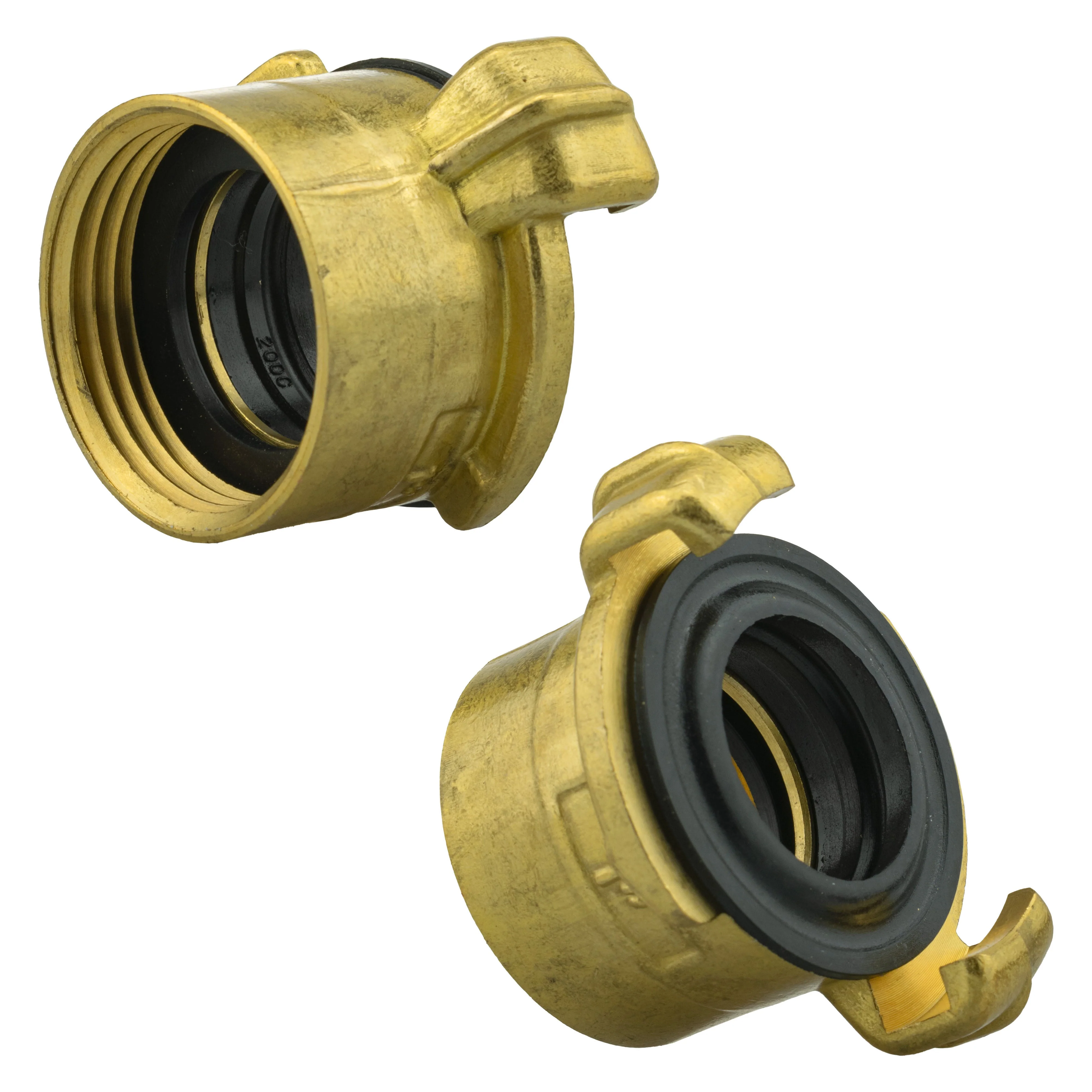 Wall Flange Kit 32mm MDPE + Brass Bib Tap with Geka Claw Outlet - Image 7