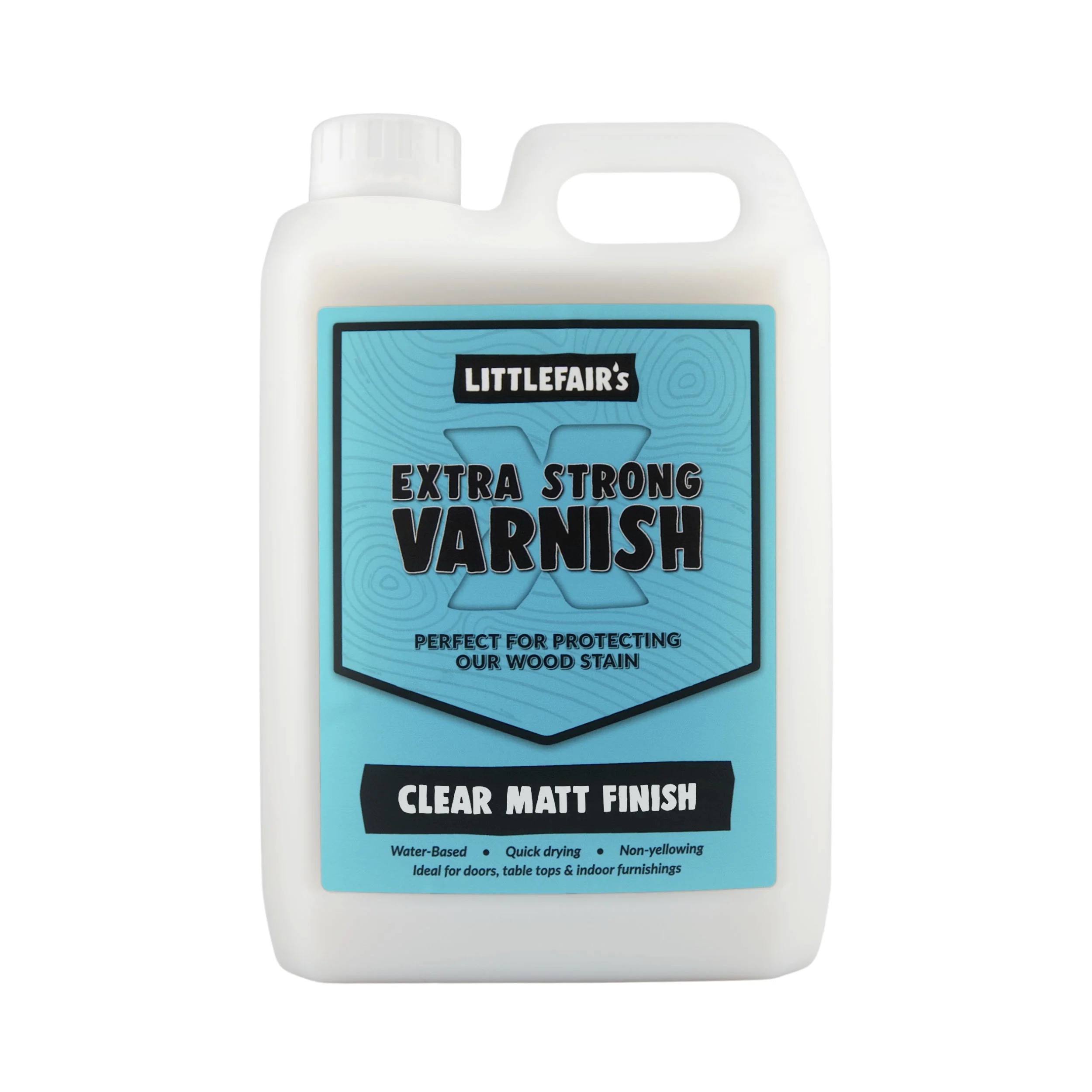 Littlefairs Water-Based Extra Strong Varnish - Matt/Satin/Gloss - Indoor Use (Doors/Floors/Tables/Furniture) - Image 12