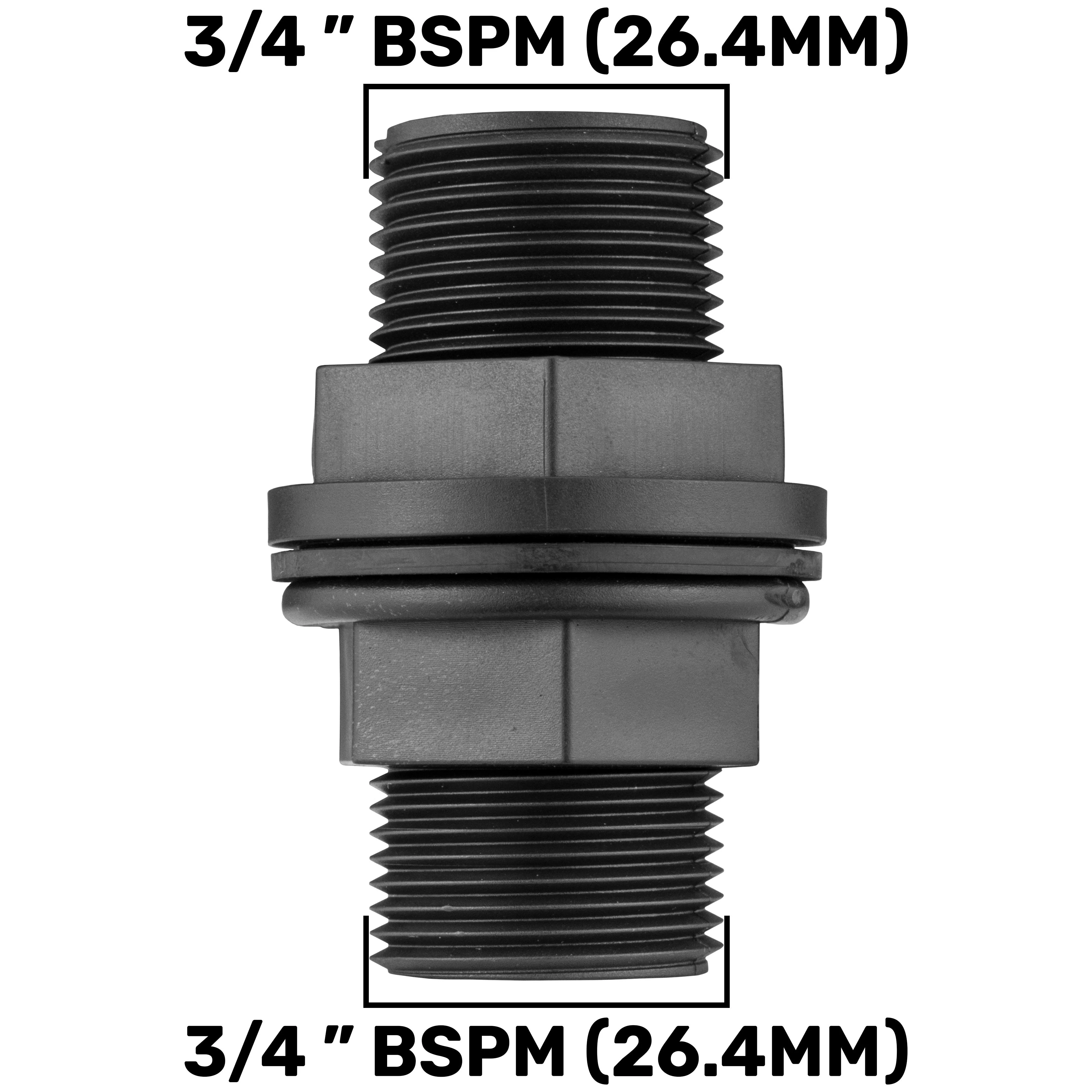 Water Butt ¾” BSPM with Geka Type Claw Fitting - Image 2
