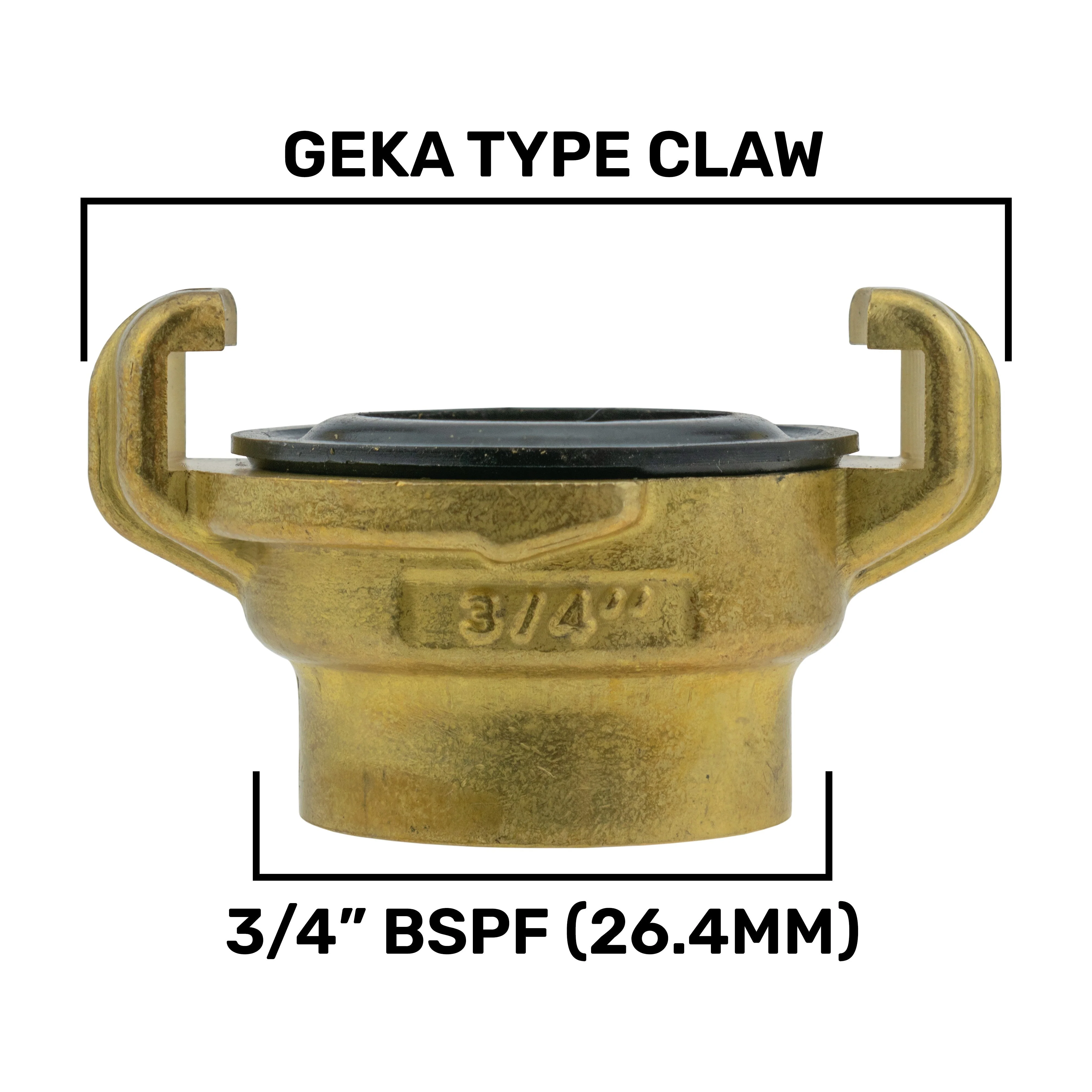 Water Butt ¾” BSPM with Geka Type Claw Fitting - Image 6