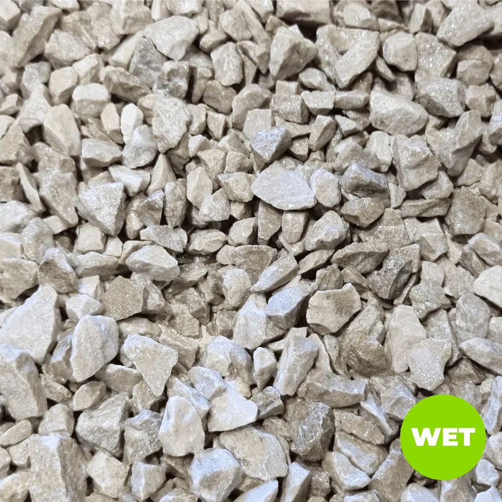 White Grey Limestone Gravel Chippings - Image 4